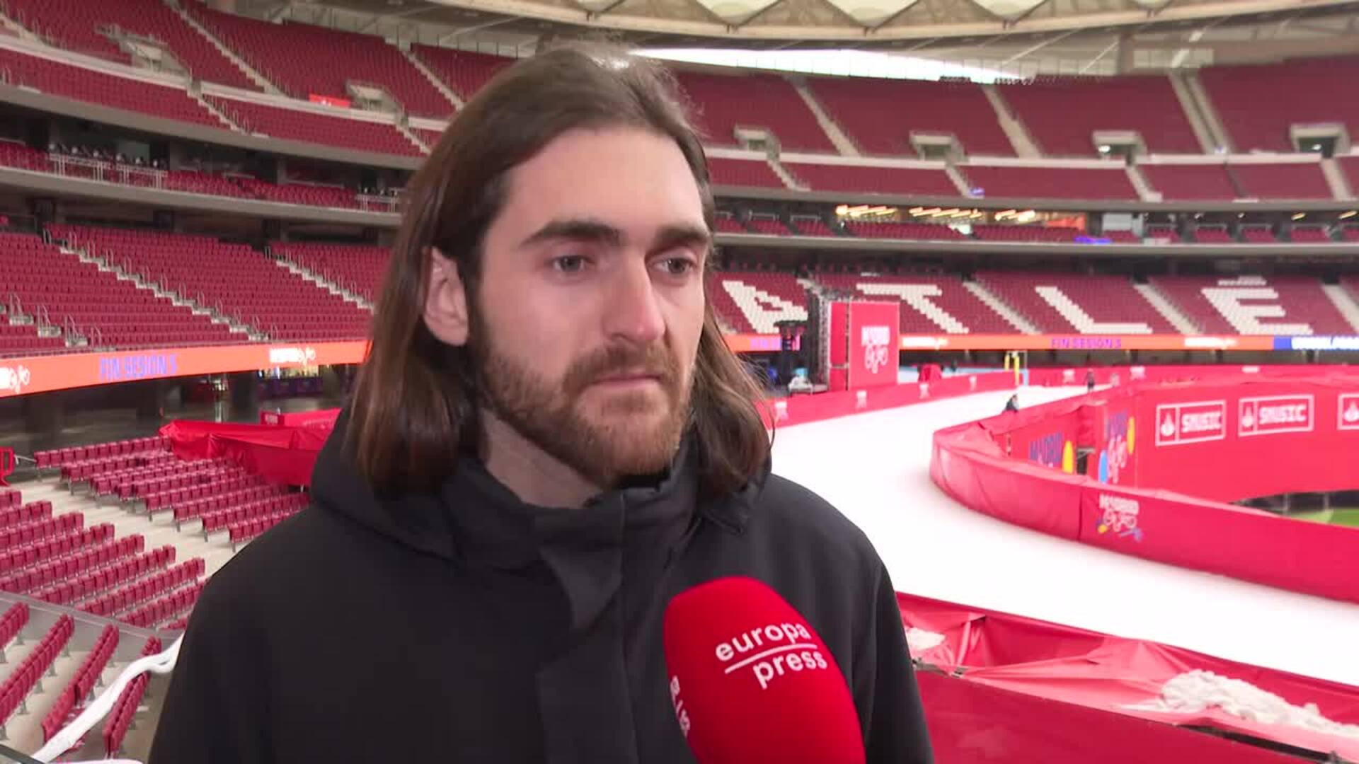 Visitantes de la pista de hielo del Metropolitano podrán seguir el derbi desde pantalla