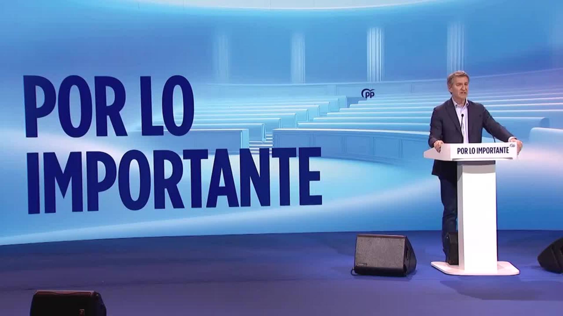 Feijóo anuncia que reformará el suplicatorio