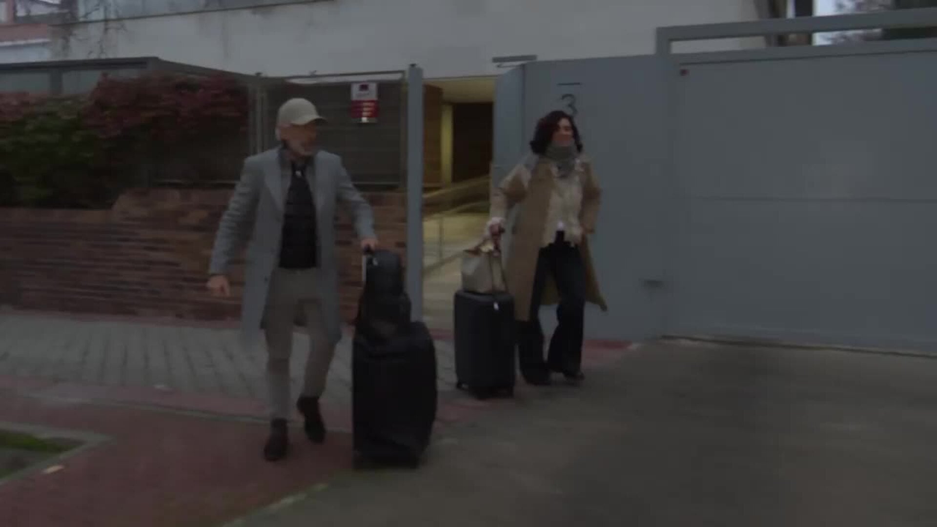 Imanol Arias y Nélida Grajales, derroche de felicidad en sus primeras imágenes tras su boda