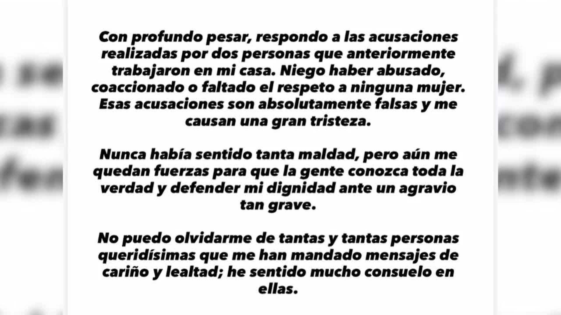Miranda Rinjsburger apoya públicamente a Julio Iglesias: "A tu lado siempre"