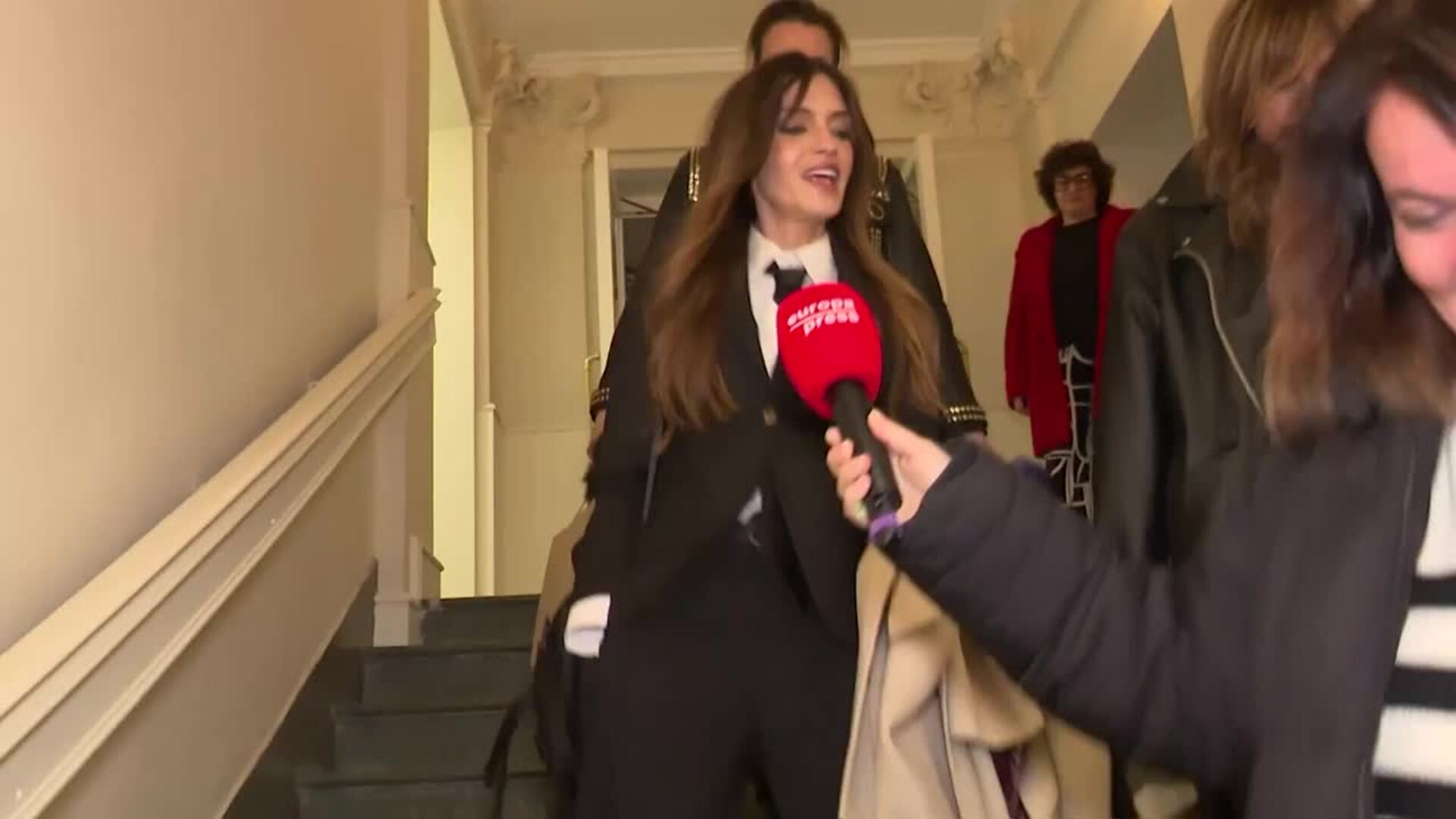 María Casado y sus palabras de aliento a Sara Carbonero tras su vuelta a Madrid