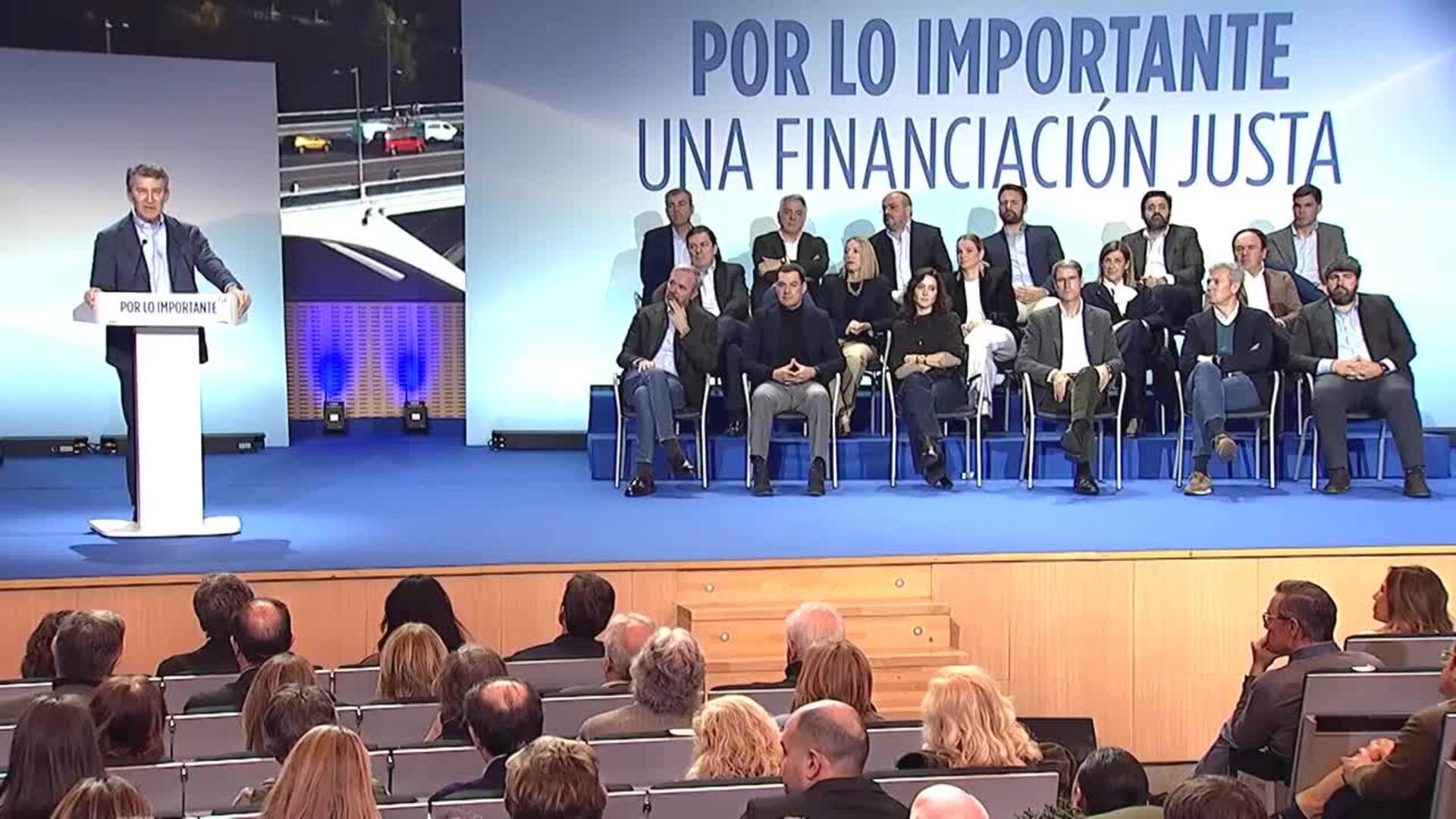 Feijóo promete una financiación "justa" en un año si gobierna