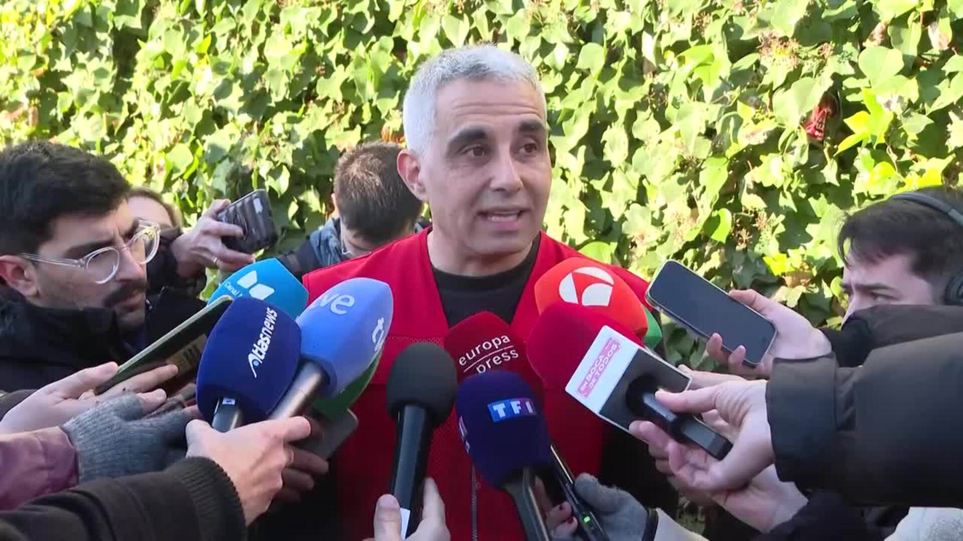 Cruz Roja presta ayuda psicosocial a familiares de víctimas del accidente de Adamuz