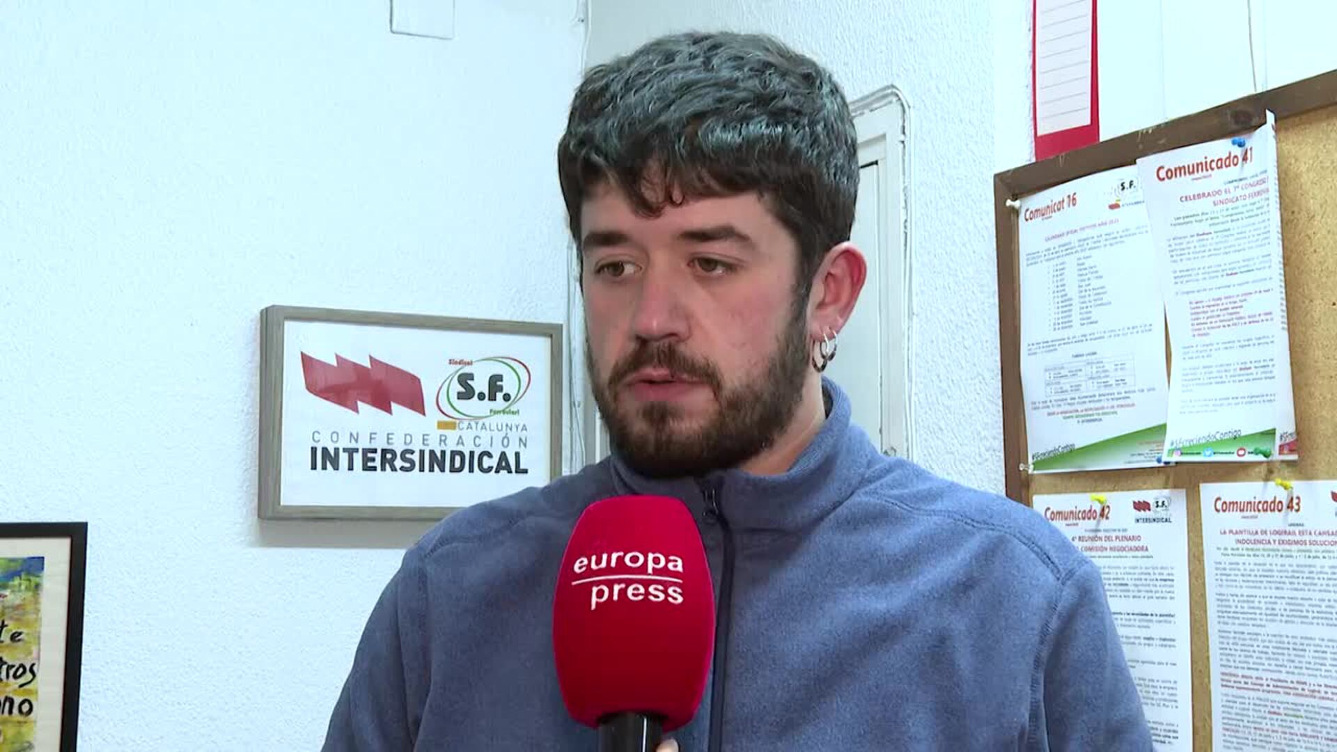 Sindicato Ferroviario señala que es "muy pronto" para saber la causa del accidente de Adamuz