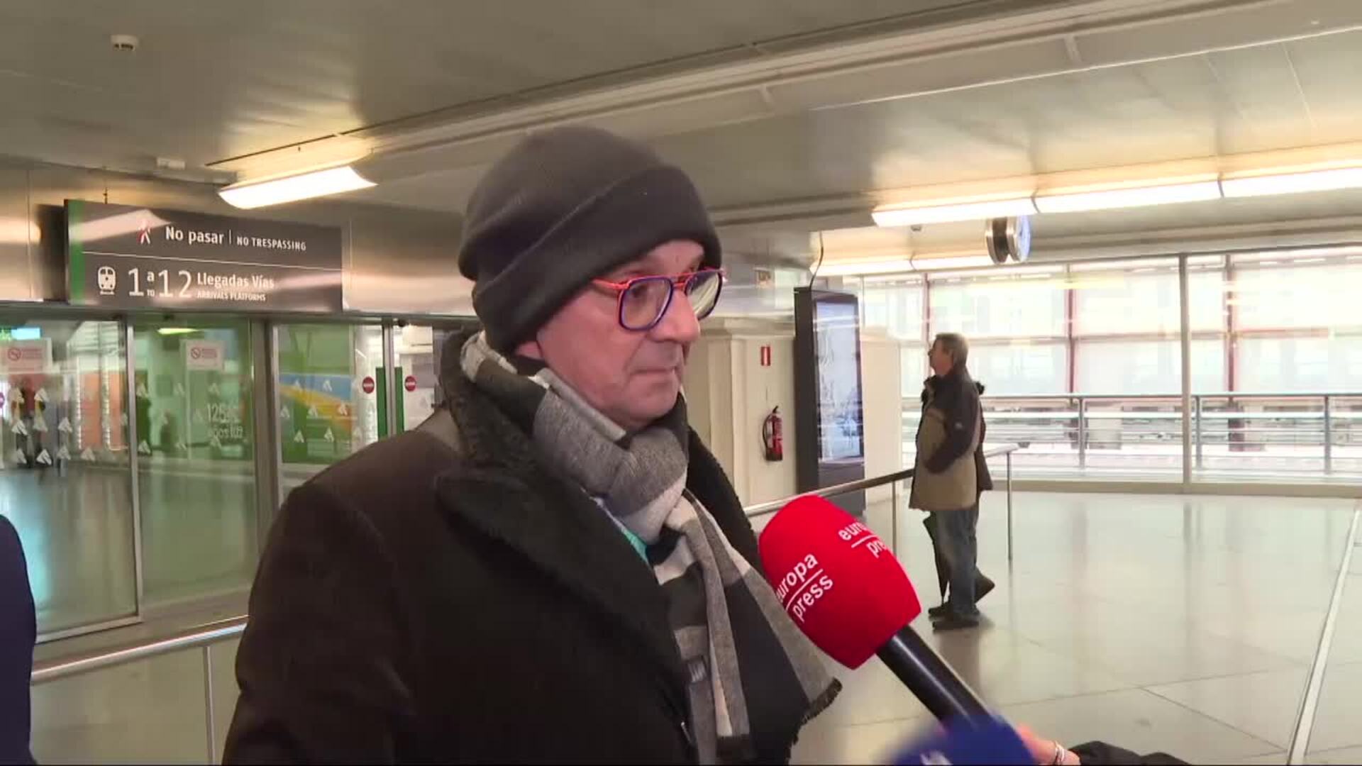 Cuidadanos que vienen de Barcelona se han visto afectados por la reducción de velocidad del AVE