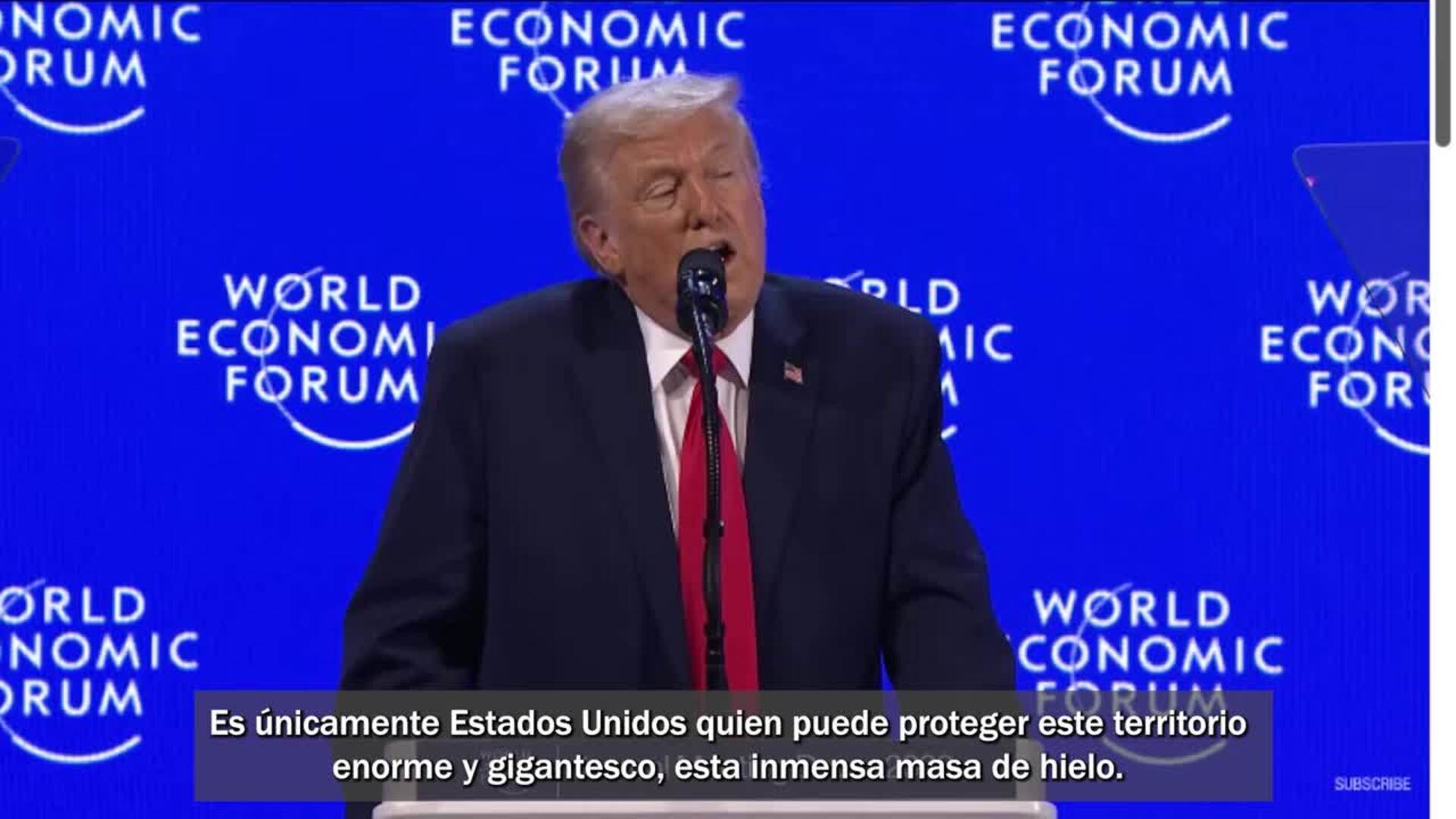 Trump afirma que EEUU es "el único capaz de proteger Groenlandia"