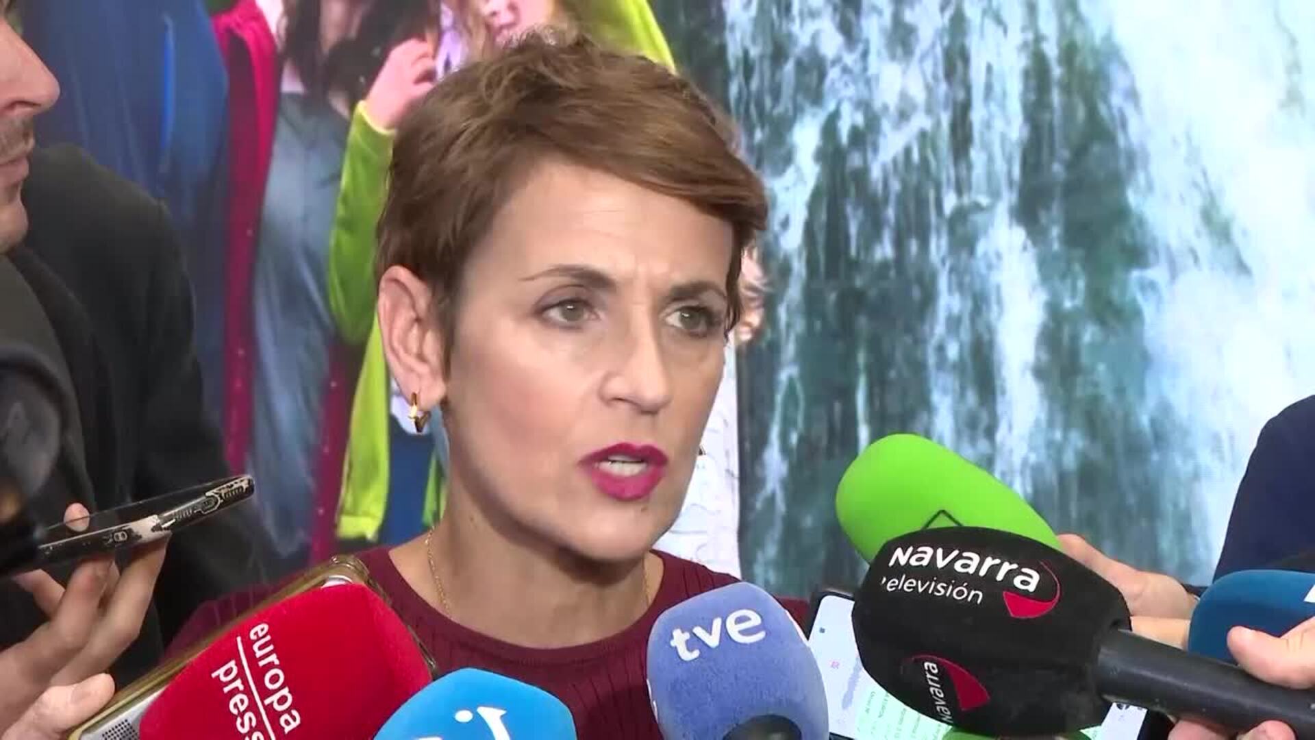 Chivite atribuye la filtración de datos a una "estrategia orquestada de la ultraderecha"