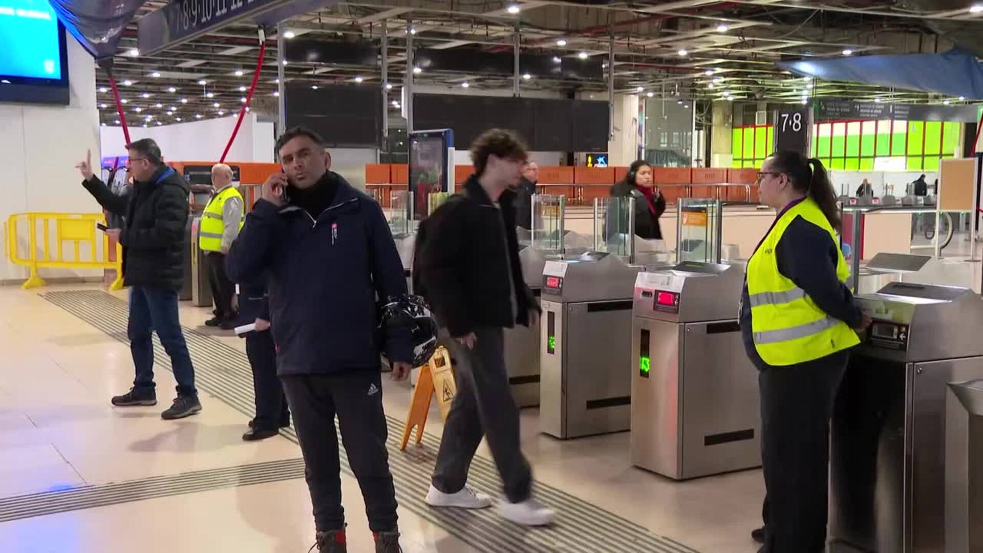 Reinicio del servicio de Rodalies en Sants con nuevas incidencias