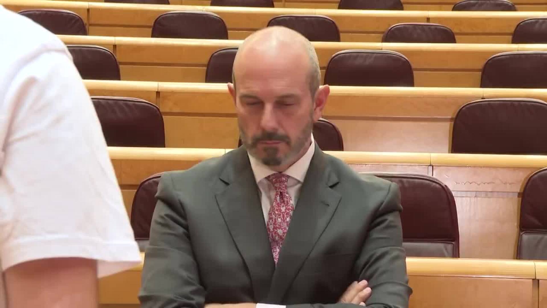 Pedro Rollán amenaza a Sánchez con "consecuencias jurídicas" si no acude al Pleno del Senado