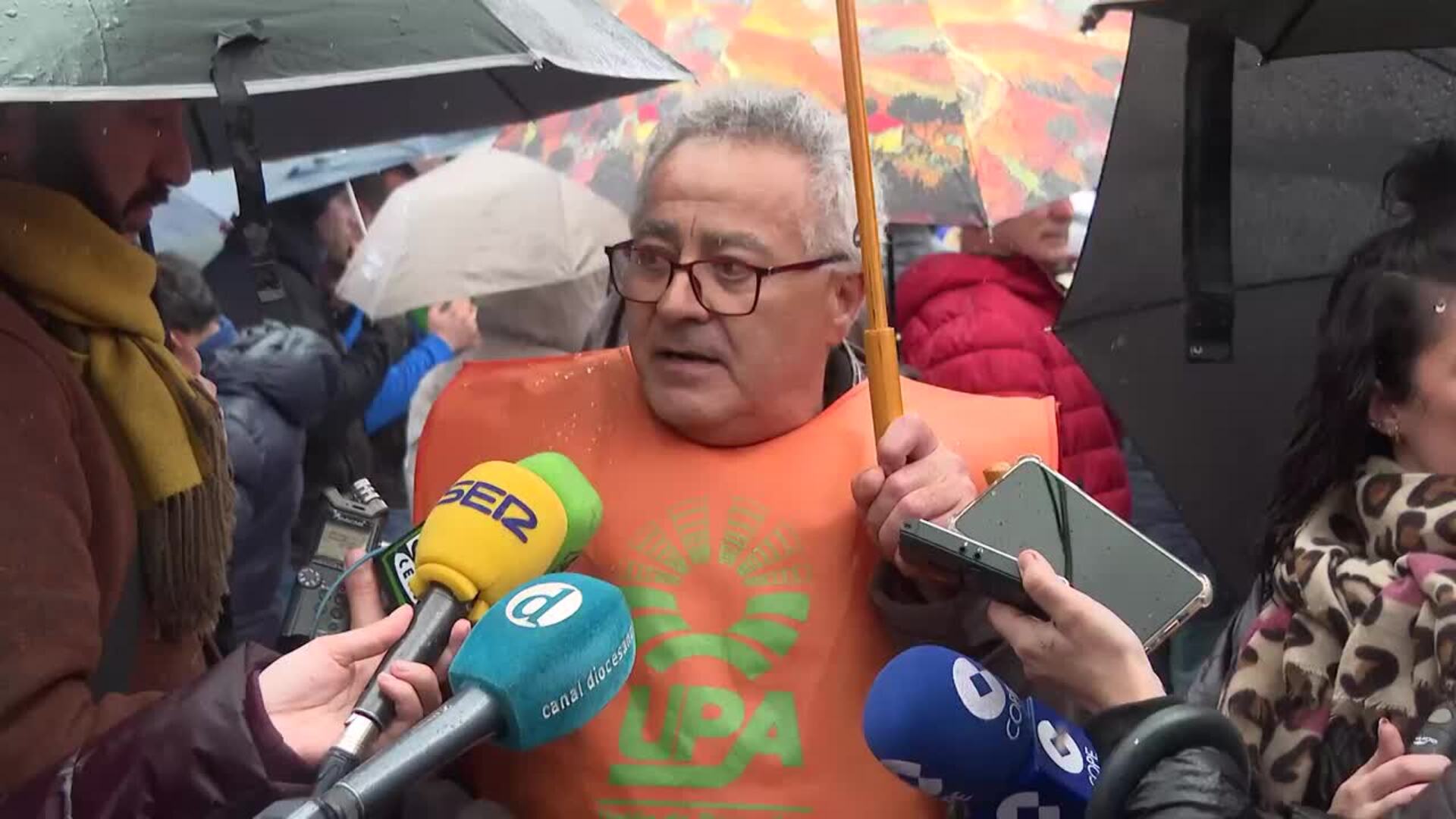 Sumar C-LM apoya la protesta de agricultores contra el recorte de la PAC y Mercosur