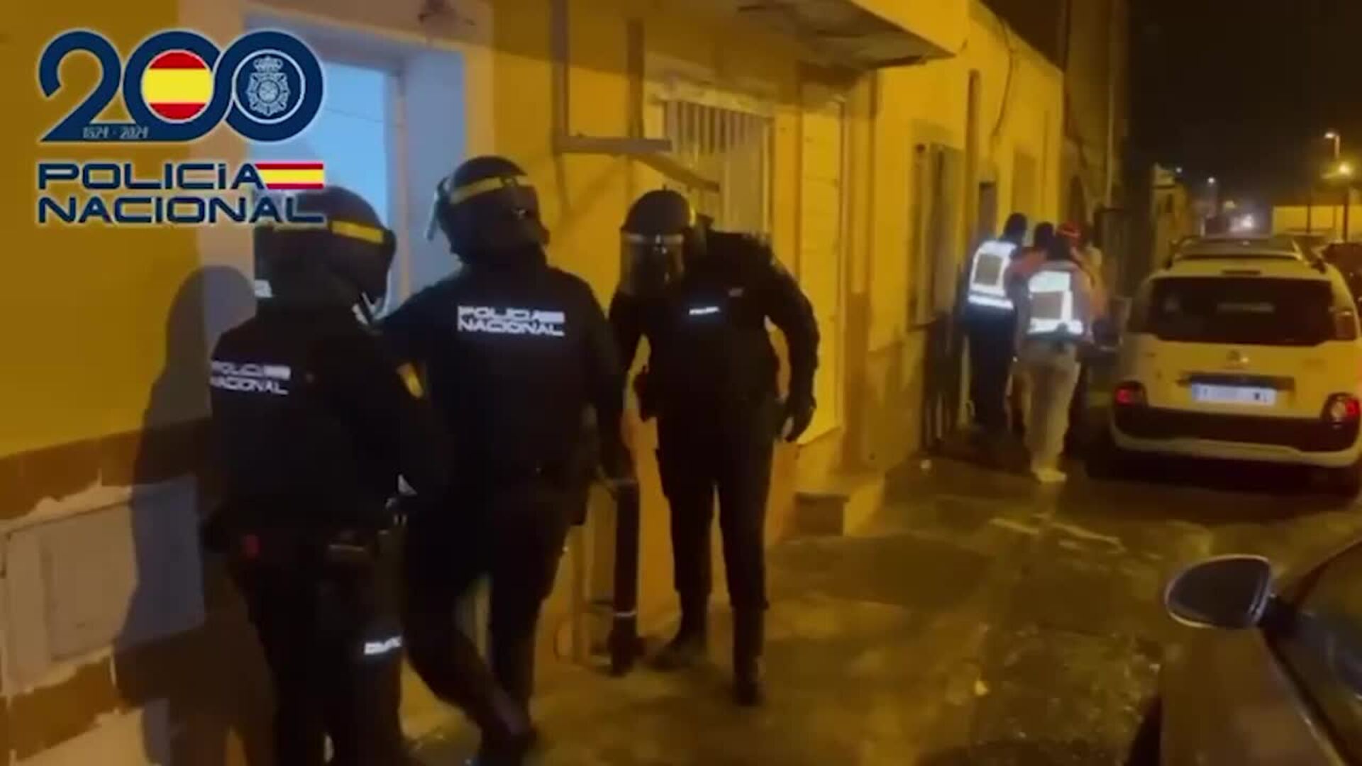 El operativo con nueve detenidos en Pescadería interviene armas y grandes dosis de cocaína