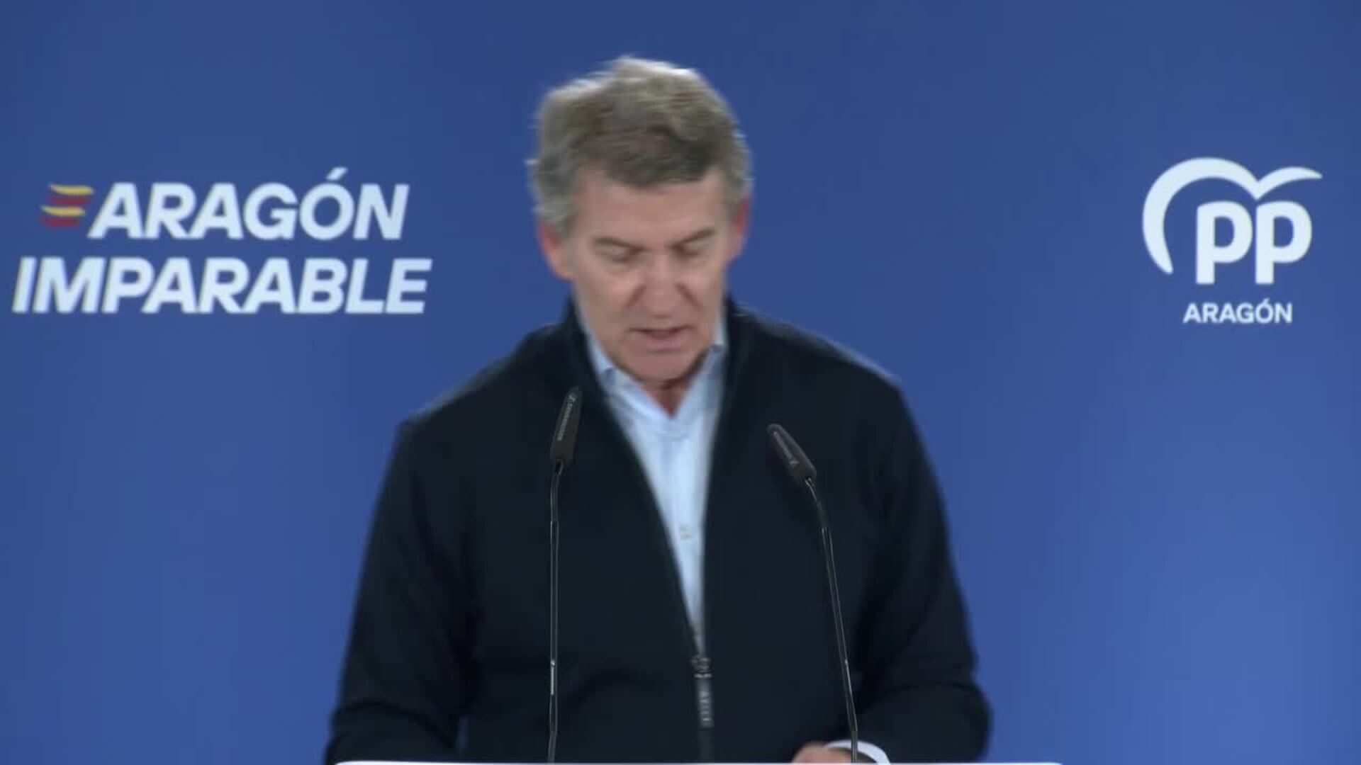 Feijóo dice que la "incompetencia" del Gobierno ha llevado a destruir "símbolo del ferrocarril"