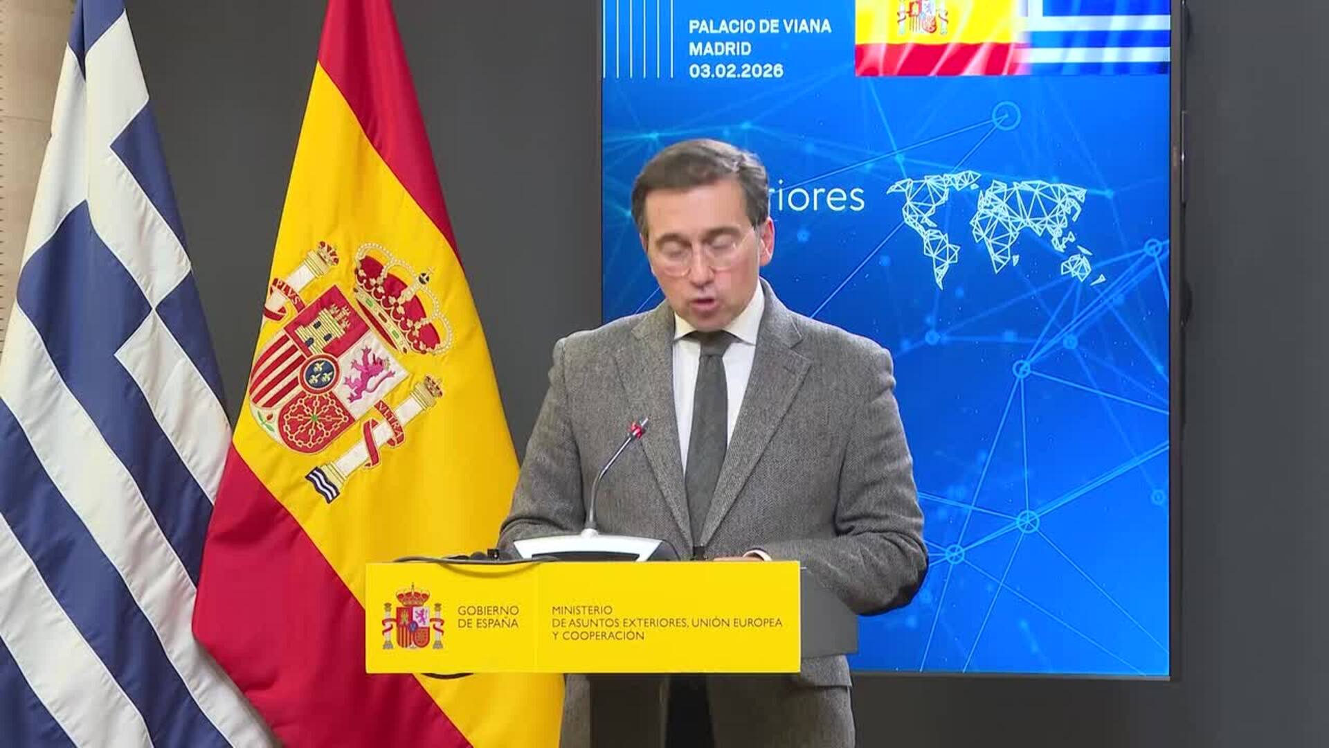 Albares pide a Israel la apertura de todos los pasos fronterizos con Gaza