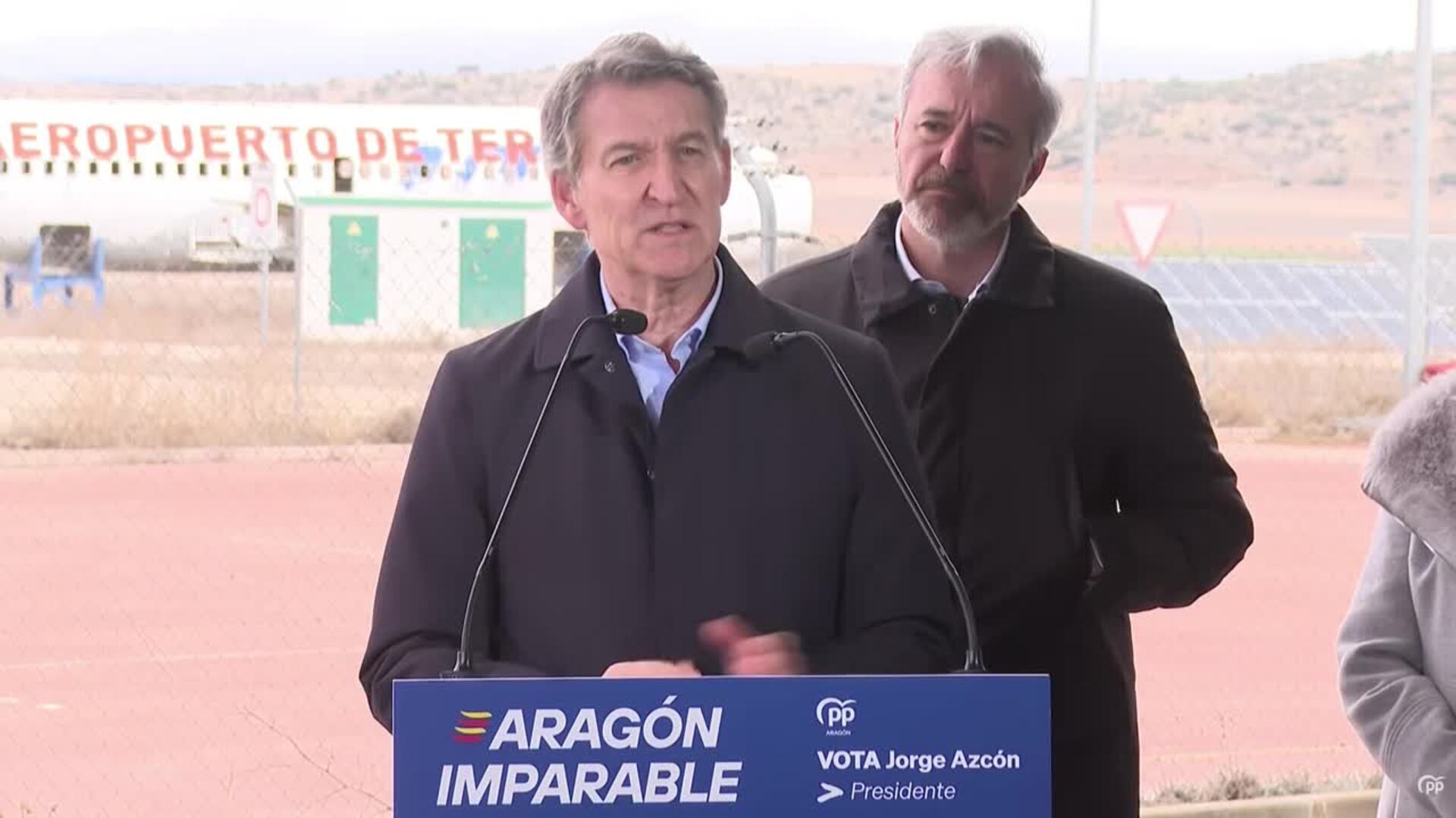 Feijóo (PP) dice que Sánchez ha utilizado a los pensionistas