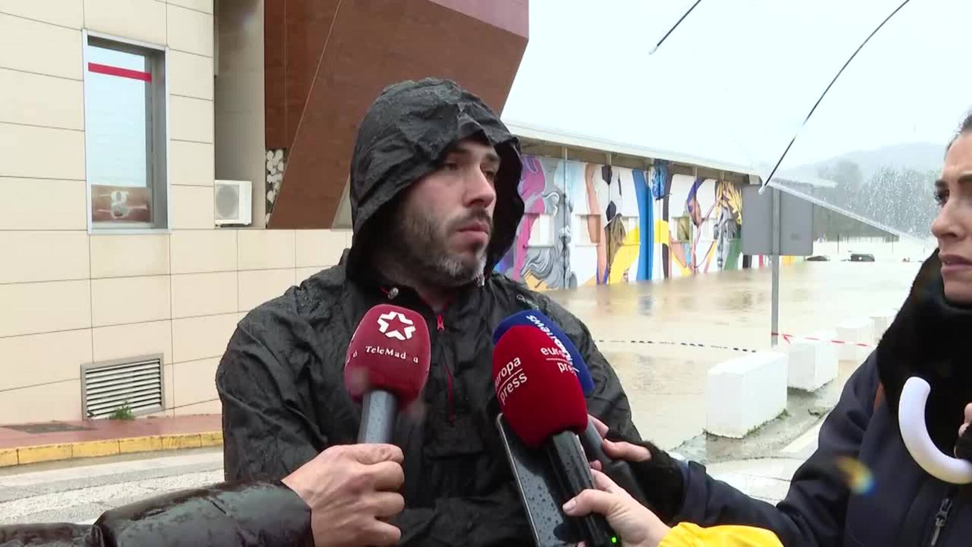 San Martín del Tesorillo (Cádiz) espera la llegada de la UME ante el desbordamiento del río