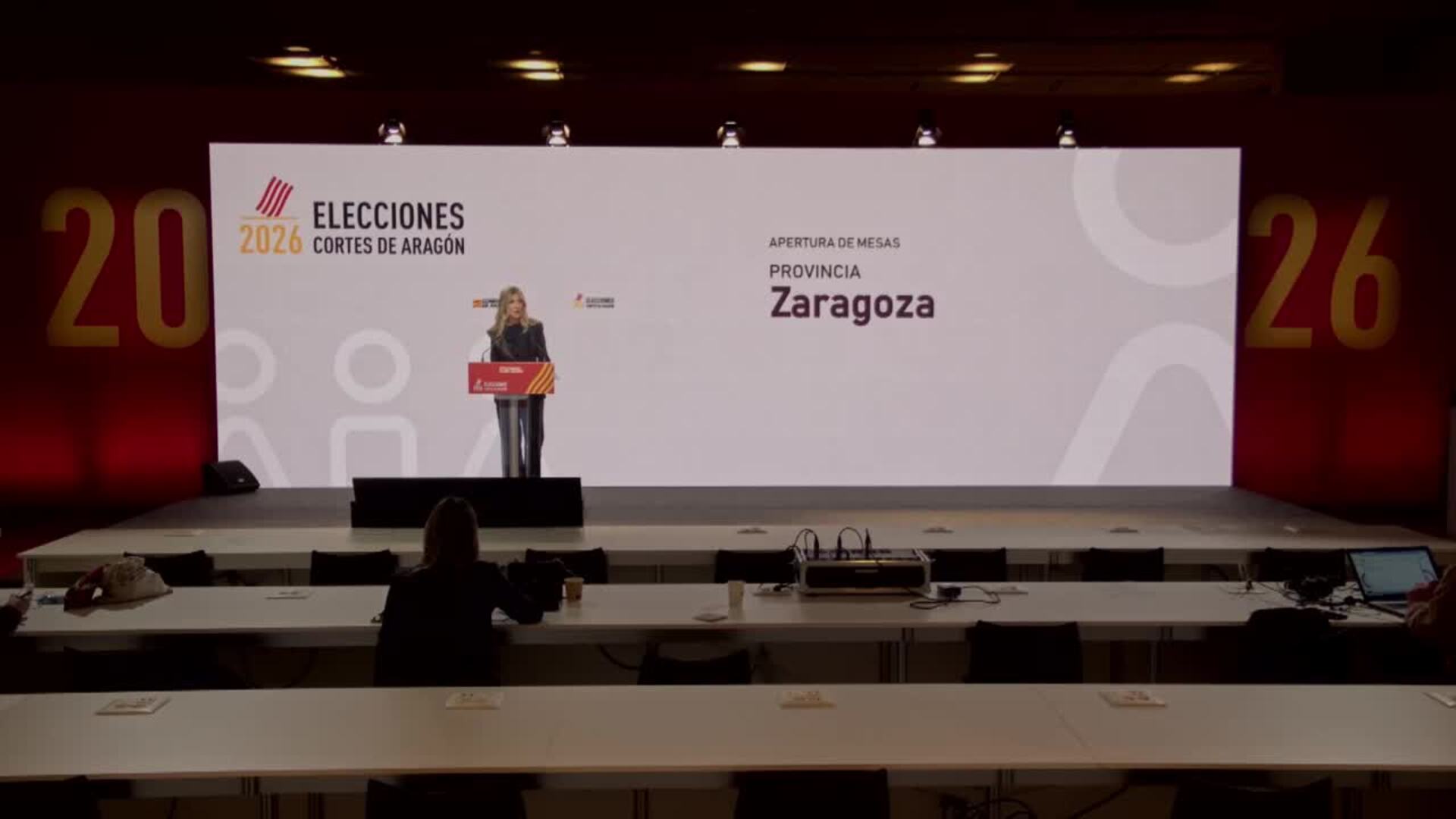 Los colegios electorales en Aragón abren con normalidad y sin incidencias reseñables