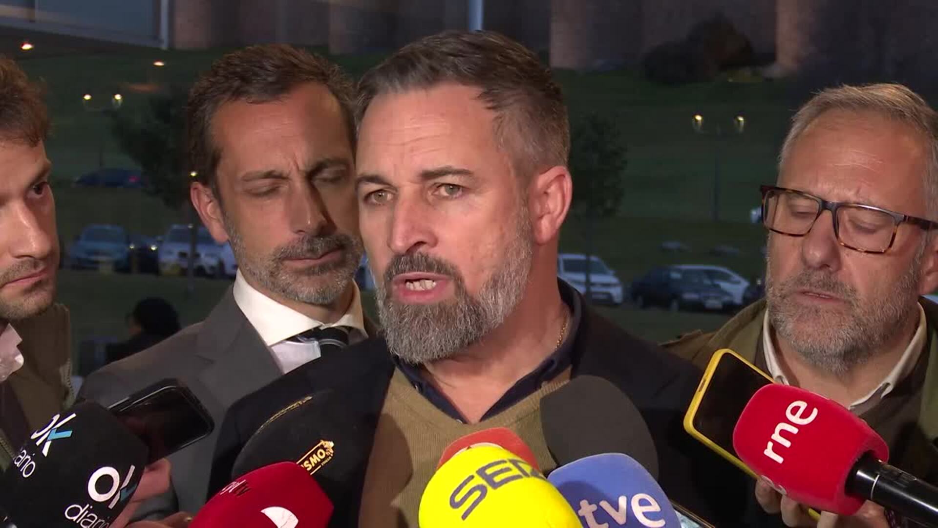 Abascal cree que la comparecencia de Sánchez sobre Adamuz servirá para "inventarse" cosas