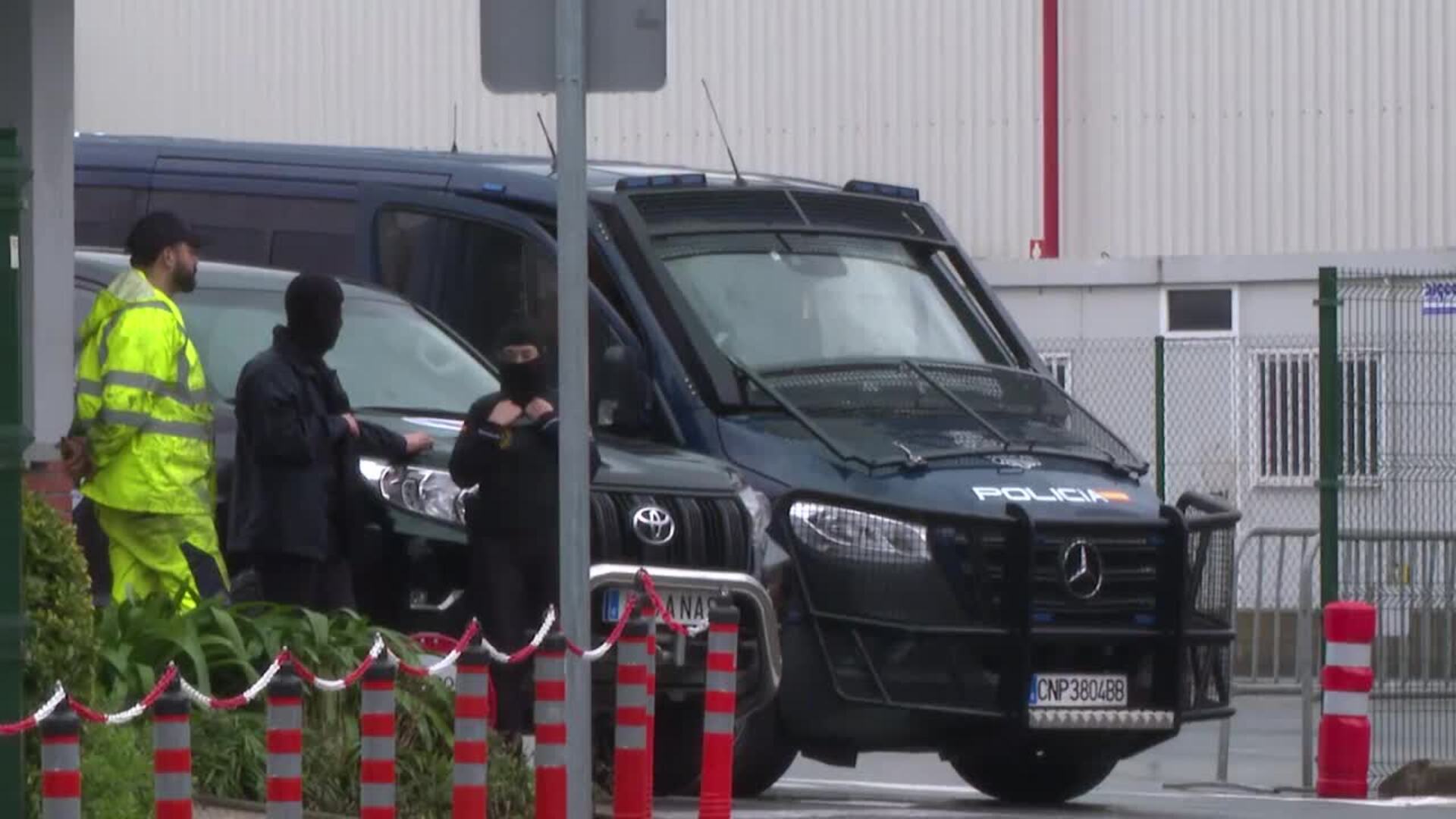 Policía Nacional acude a la sede de Sidenor en relación a la venta de acero a Israel