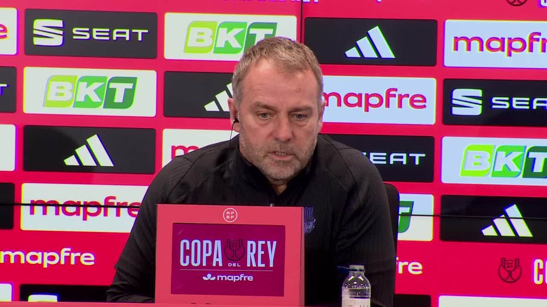 Hansi Flick: "El Atlético se merece respeto porque es un equipo fantástico"