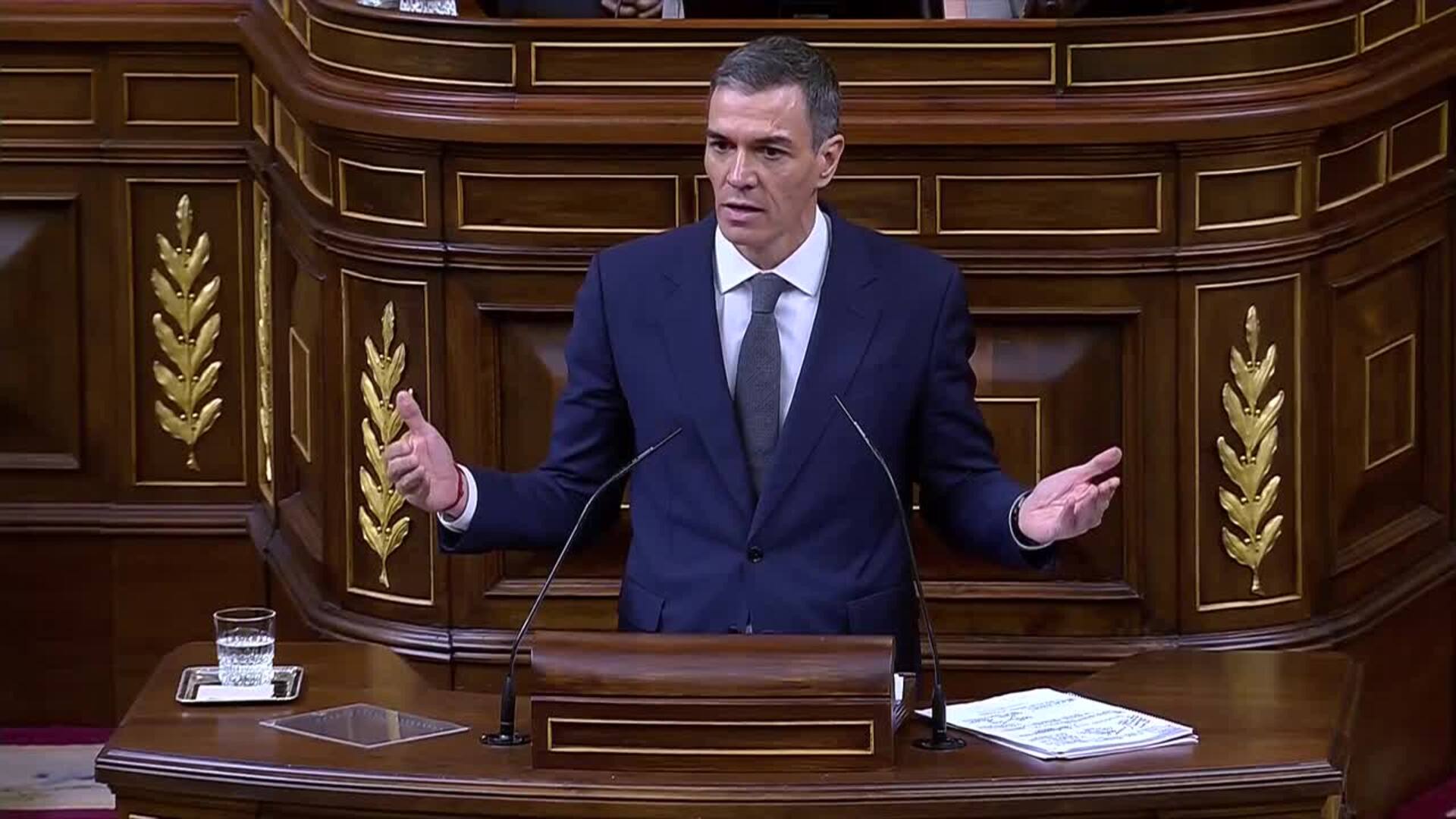 Sánchez acusa a Feijóo de generar "zozobra" y "crispación"