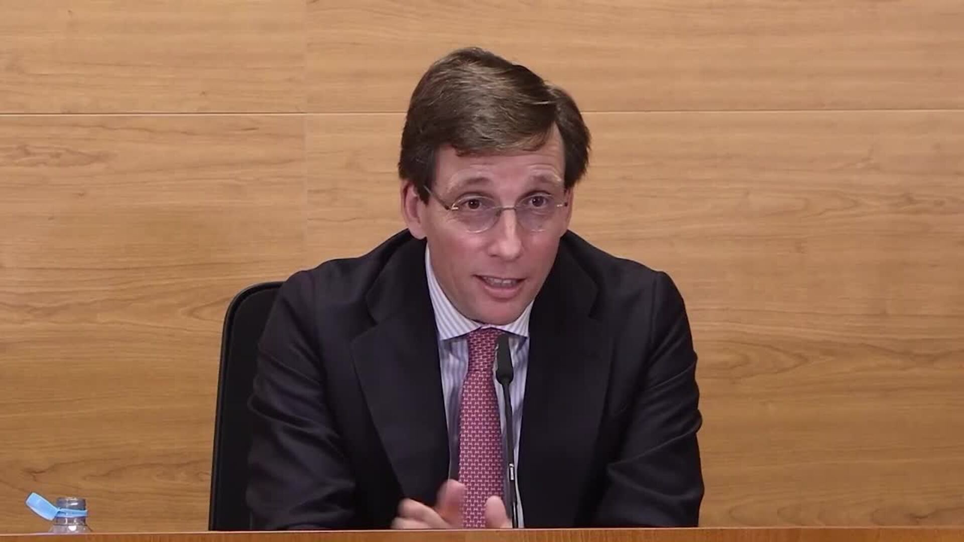 Almeida apunta a "desesperación" de PSOE tras la aprobación de ley contra multirreincidencia