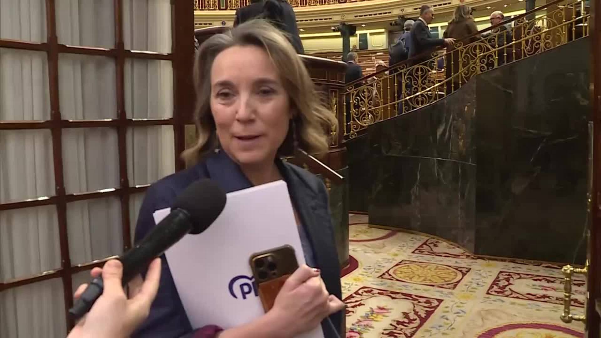 Gamarra (PP): "Lo responsable es que María Guardiola sea investida presidenta de Extremadura"