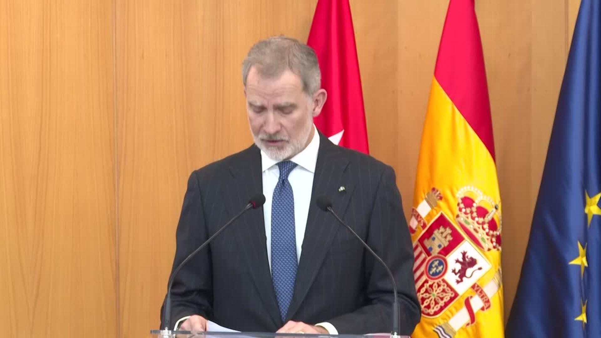 El Rey llama a recordar a las víctimas de ETA