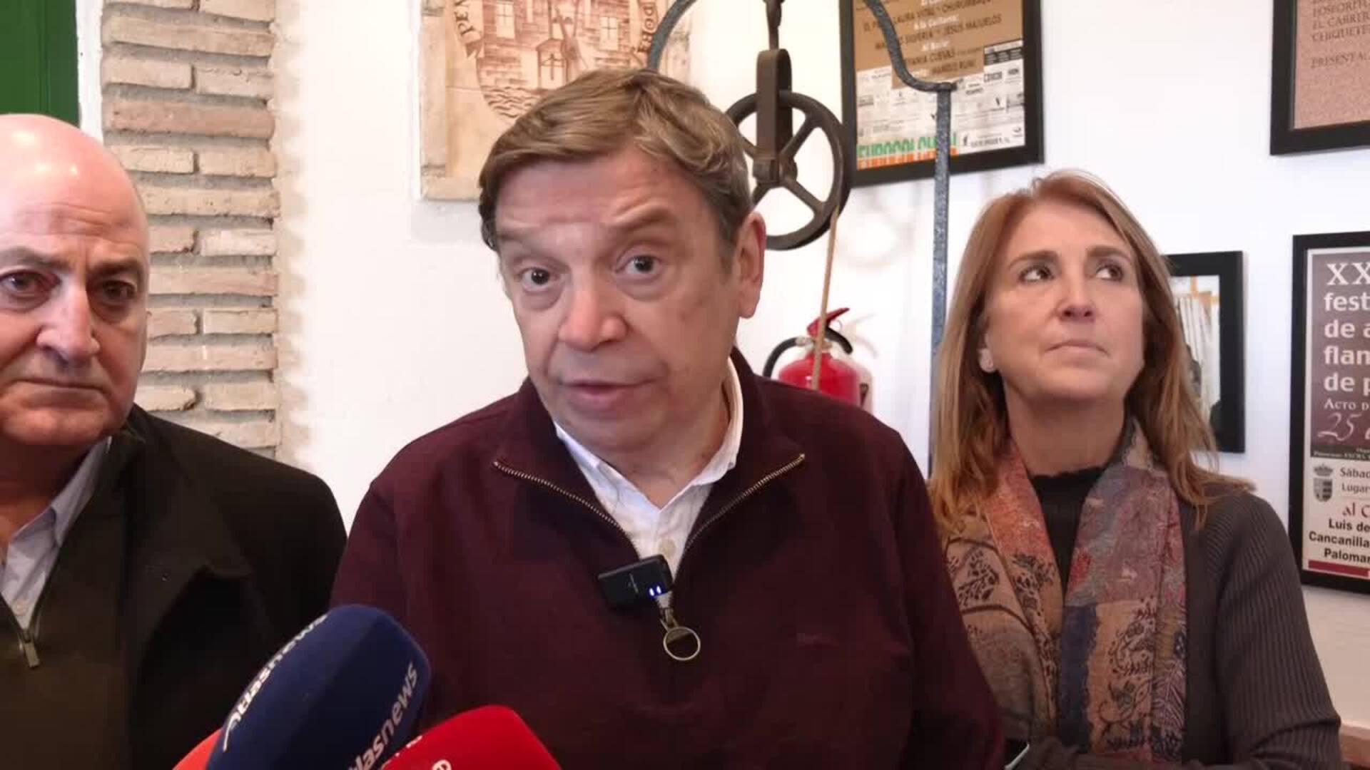 Planas reconoce que los daños por el temporal son mayores de lo inicialmente estimado