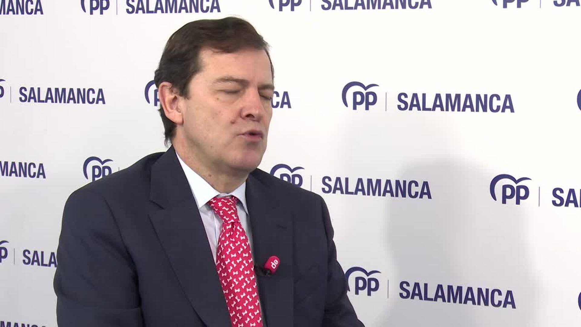 Mañueco ampliará a los 40 años la ayuda a vivienda joven