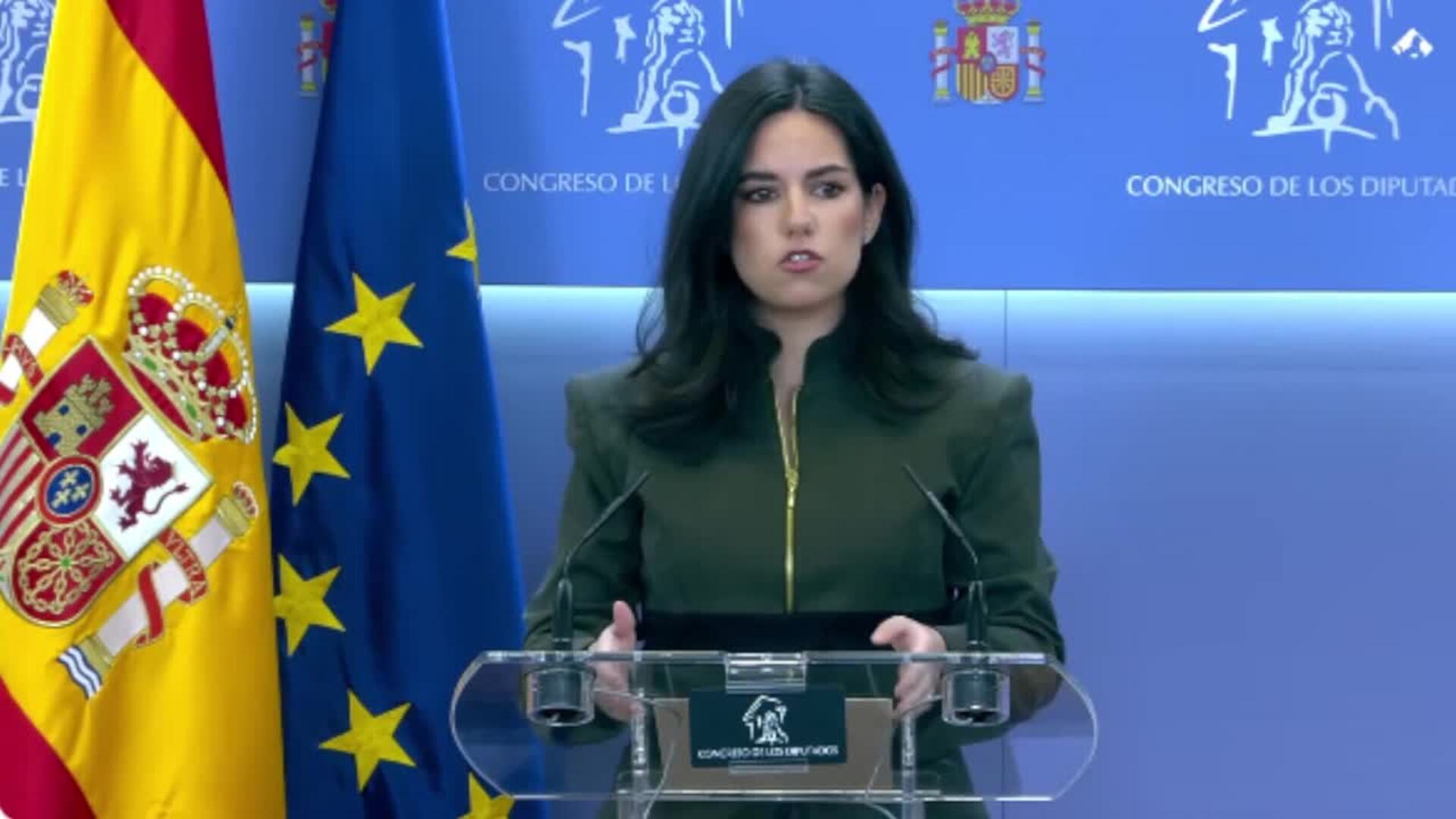 Vox critica el rechazo de Junts a su ley para prohibir el burka