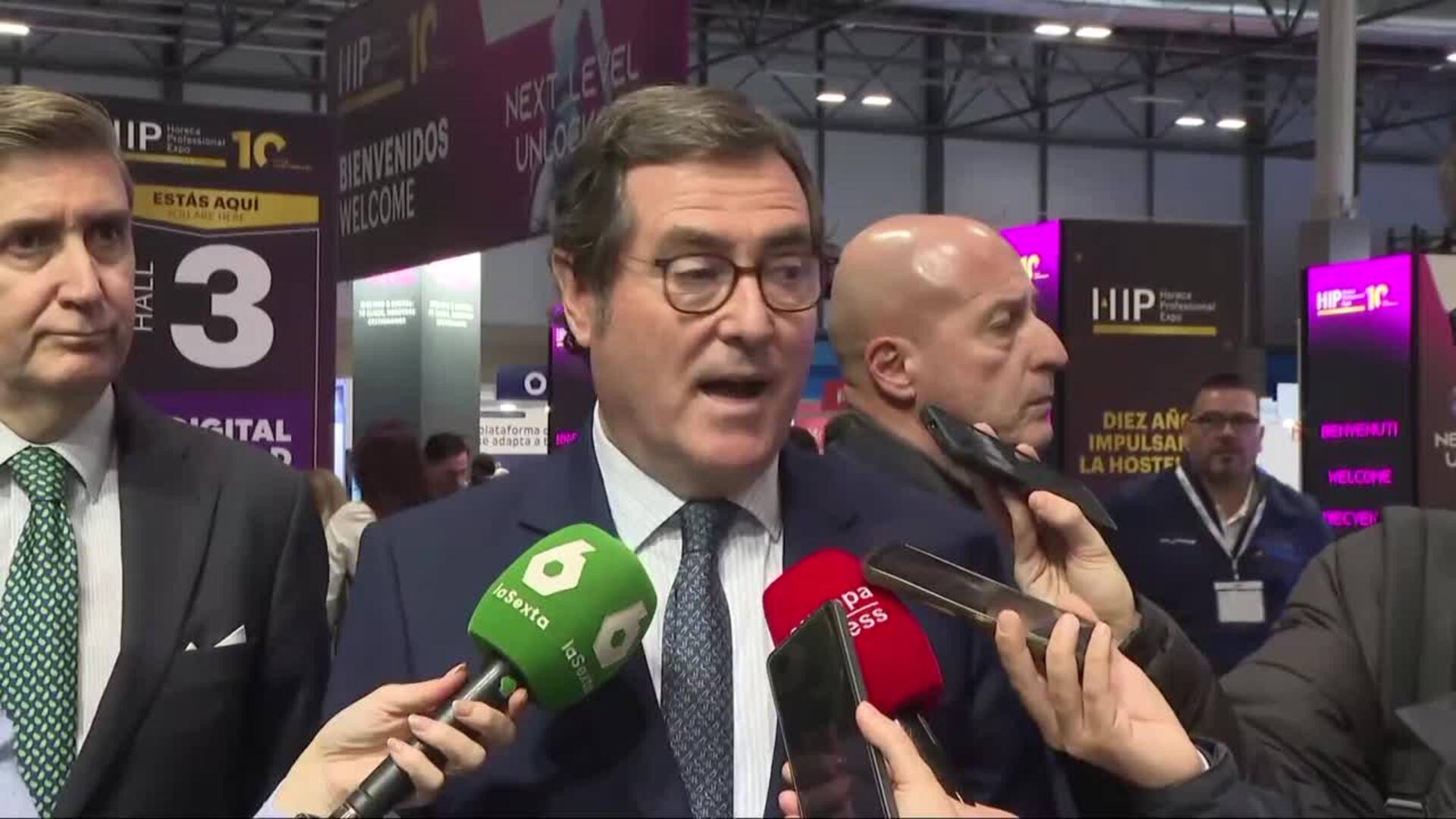 Garamendi: "Se nos aparta diciendo que sobramos en la ecuación y lo que sobra es el Gobierno"