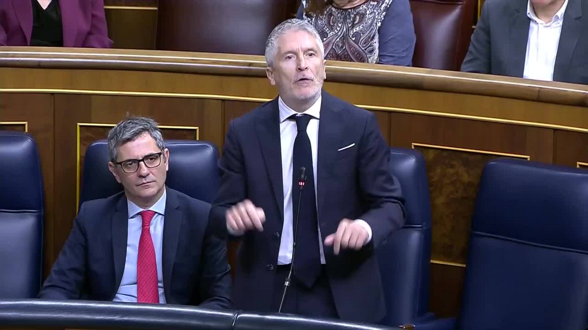 Marlaska asegura que dimitirá si la víctima del DAO dice que se sintió desprotegida