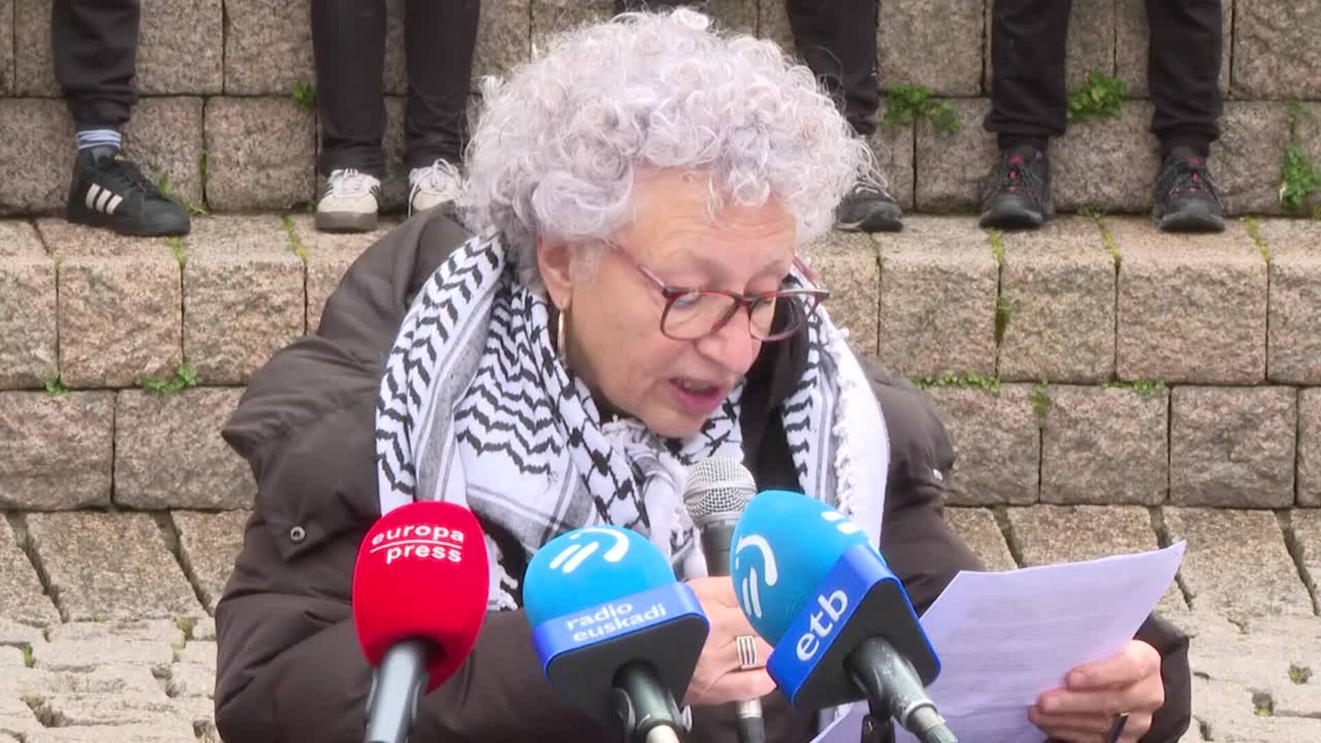 Palestinarekin Elkartasuna llama a manifestarse contra equipos israelíes en Vitoria