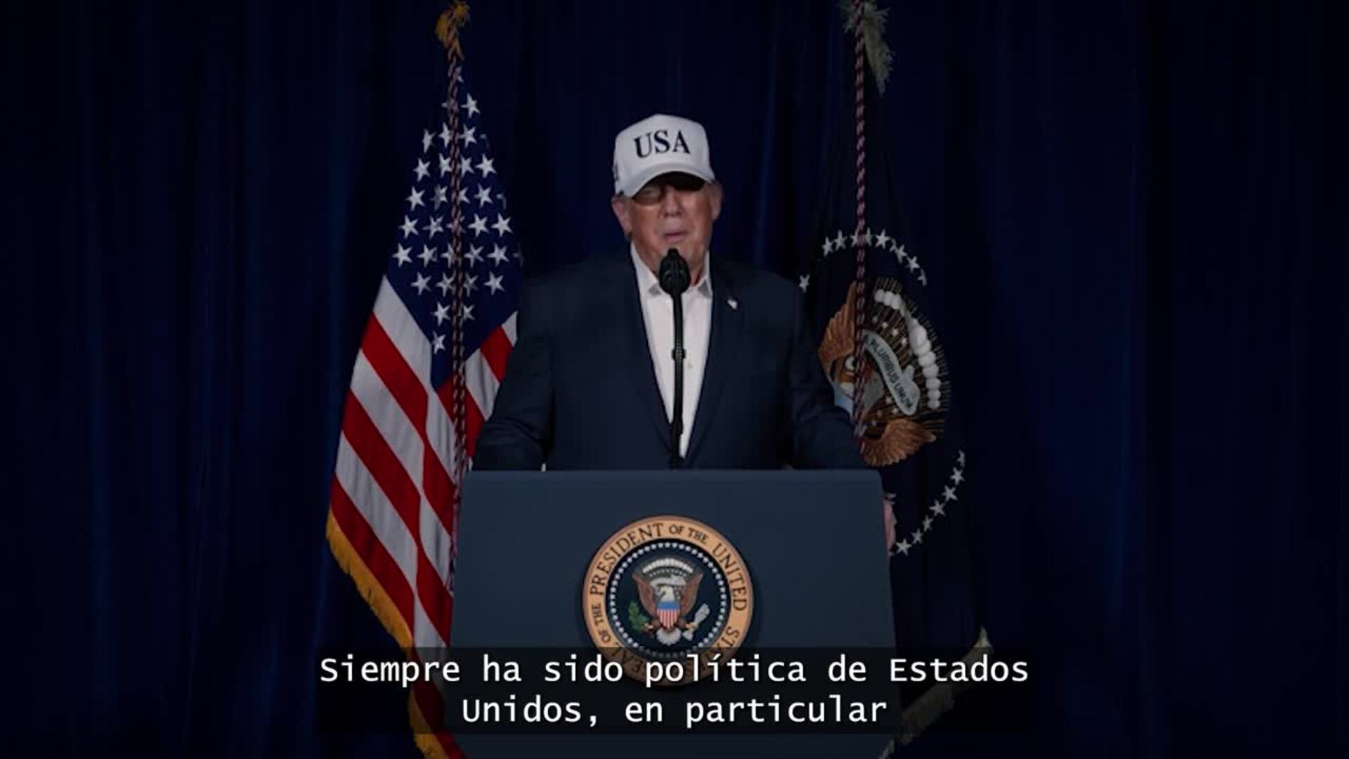 Trump proclama el comienzo de un ataque contra Irán