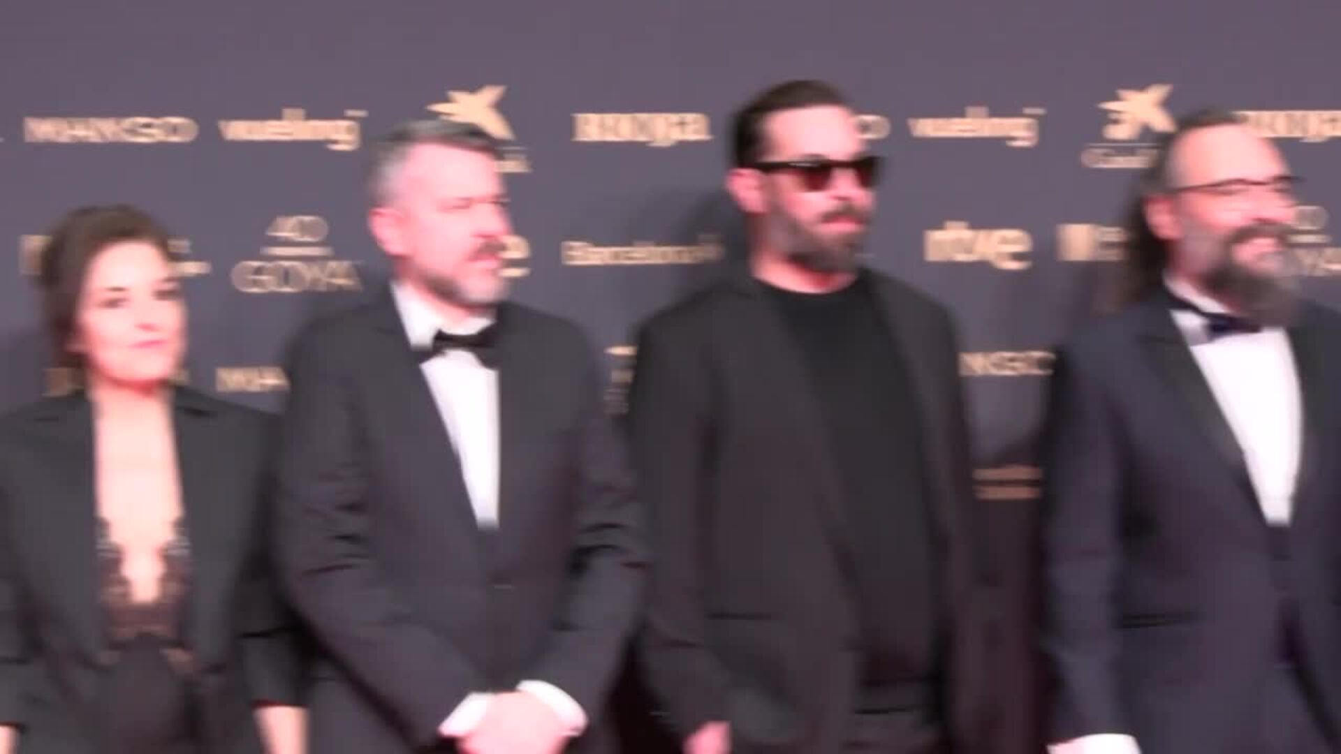 El cine español reivindica con chapas el 'FREE PALESTINE' en la alfombra roja de los Goya 2026