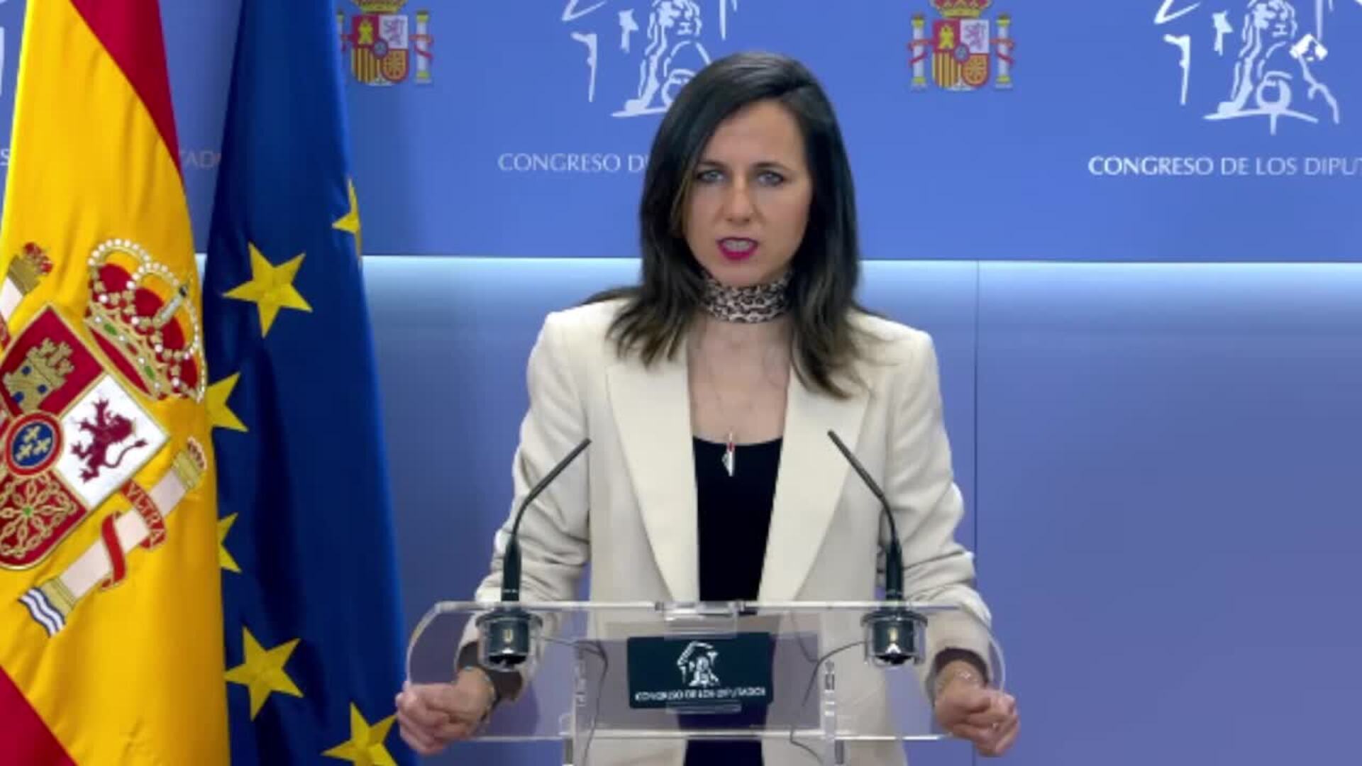 Podemos reclama a Sánchez que demuestre su 'No a la guerra'