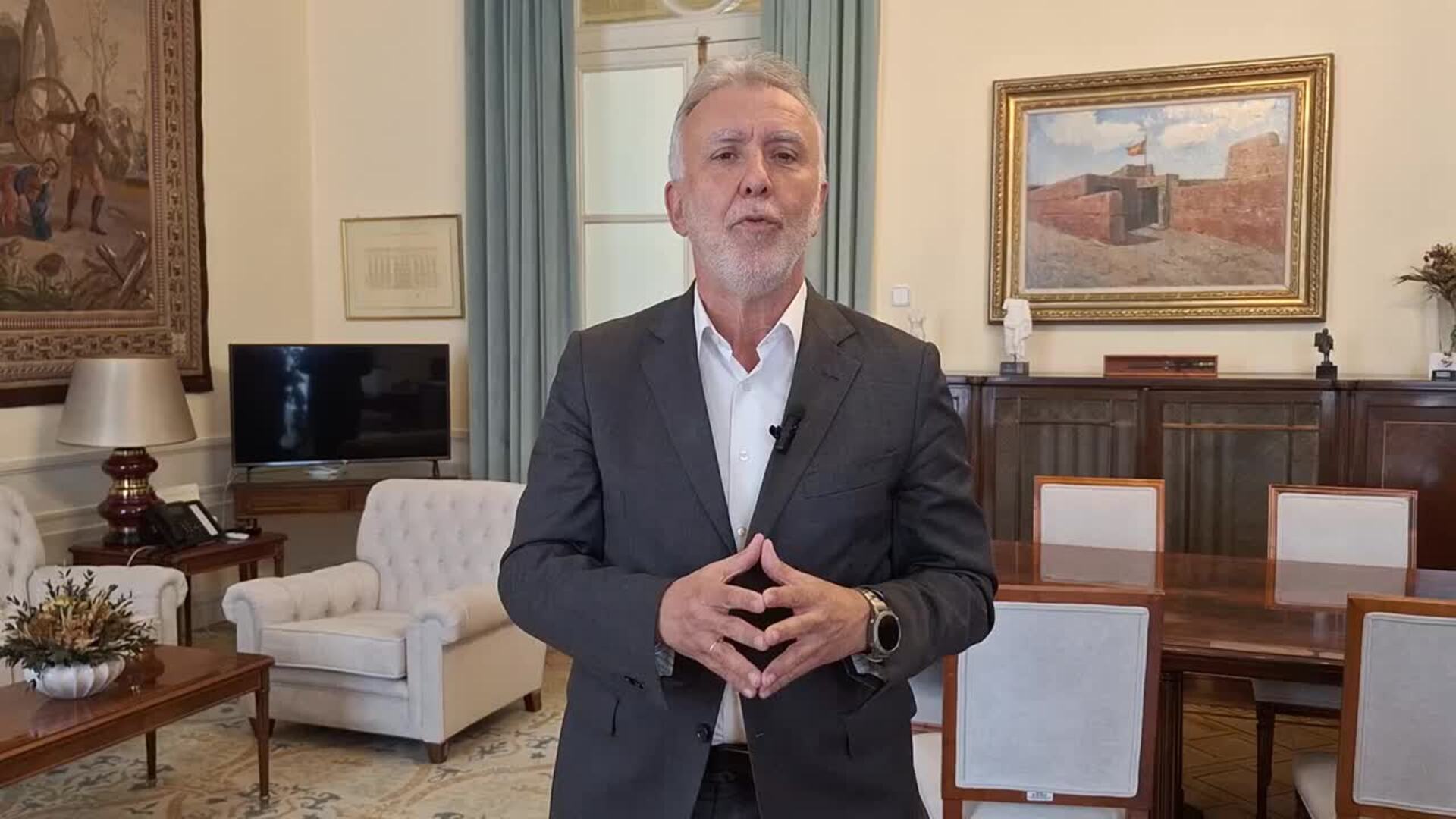 Torres anuncia que la isla de La Palma acogerá el 24 de abril el Consejo Territorial de Memoria