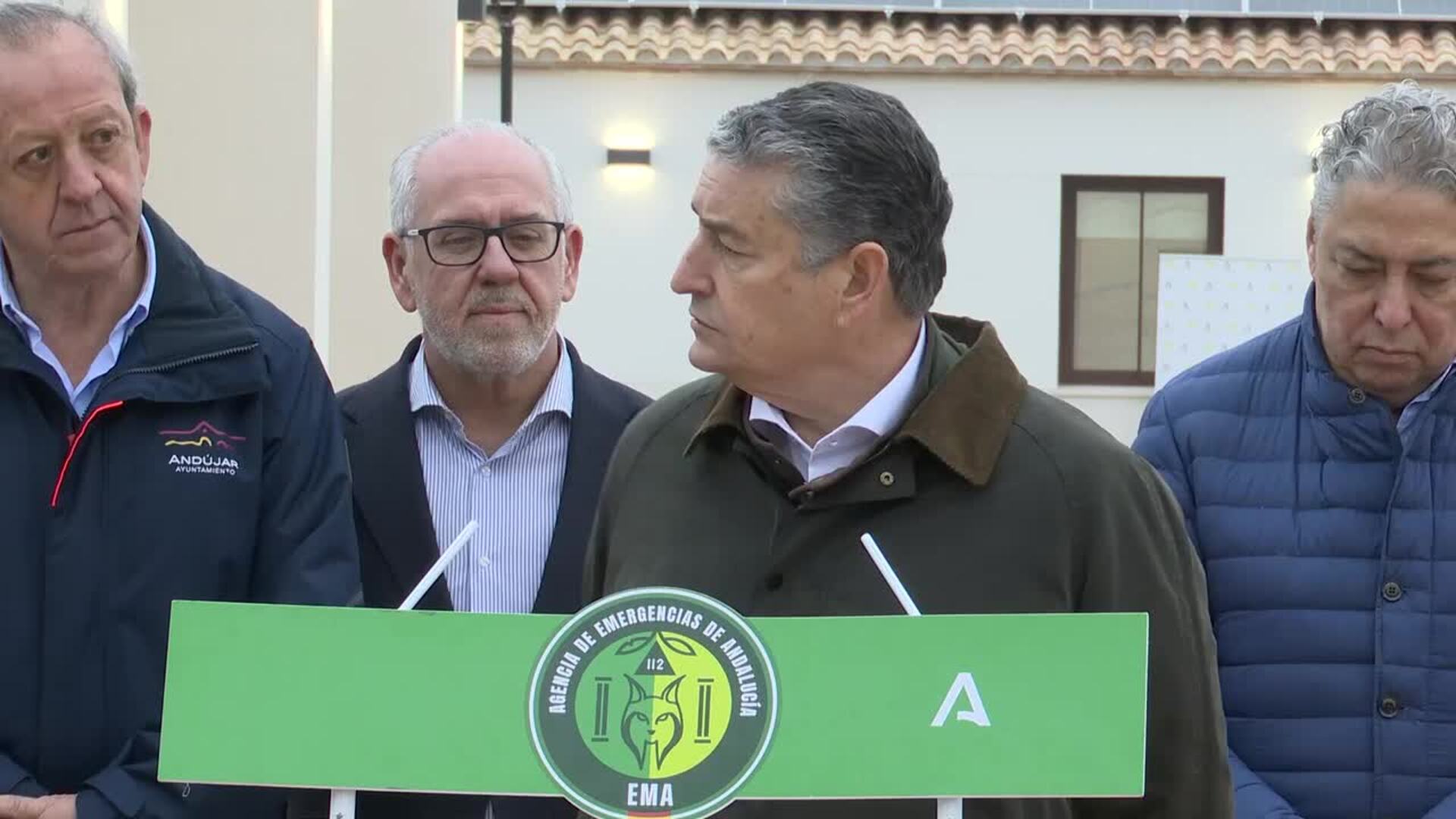 Sanz inaugura Centro de Coordinación Operativa del Cerro del Cabezo, en Andújar