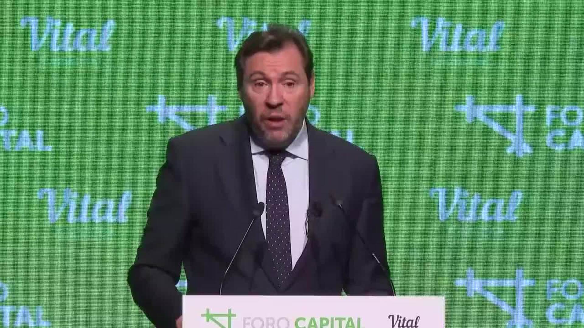 Puente afirma que la Y vasca está "en la recta final" para concluirla en tres o cuatro años