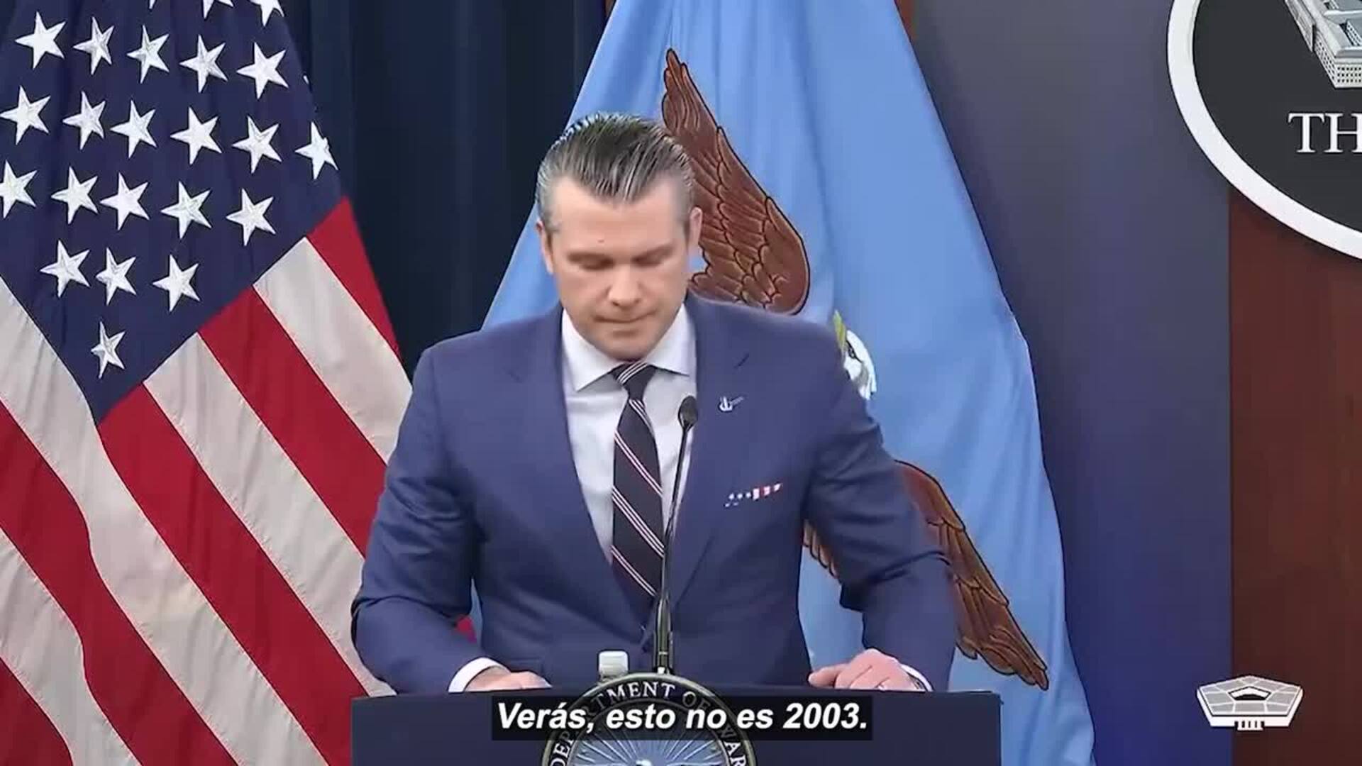 El Pentágono anuncia el día "más intenso" de bombardeos