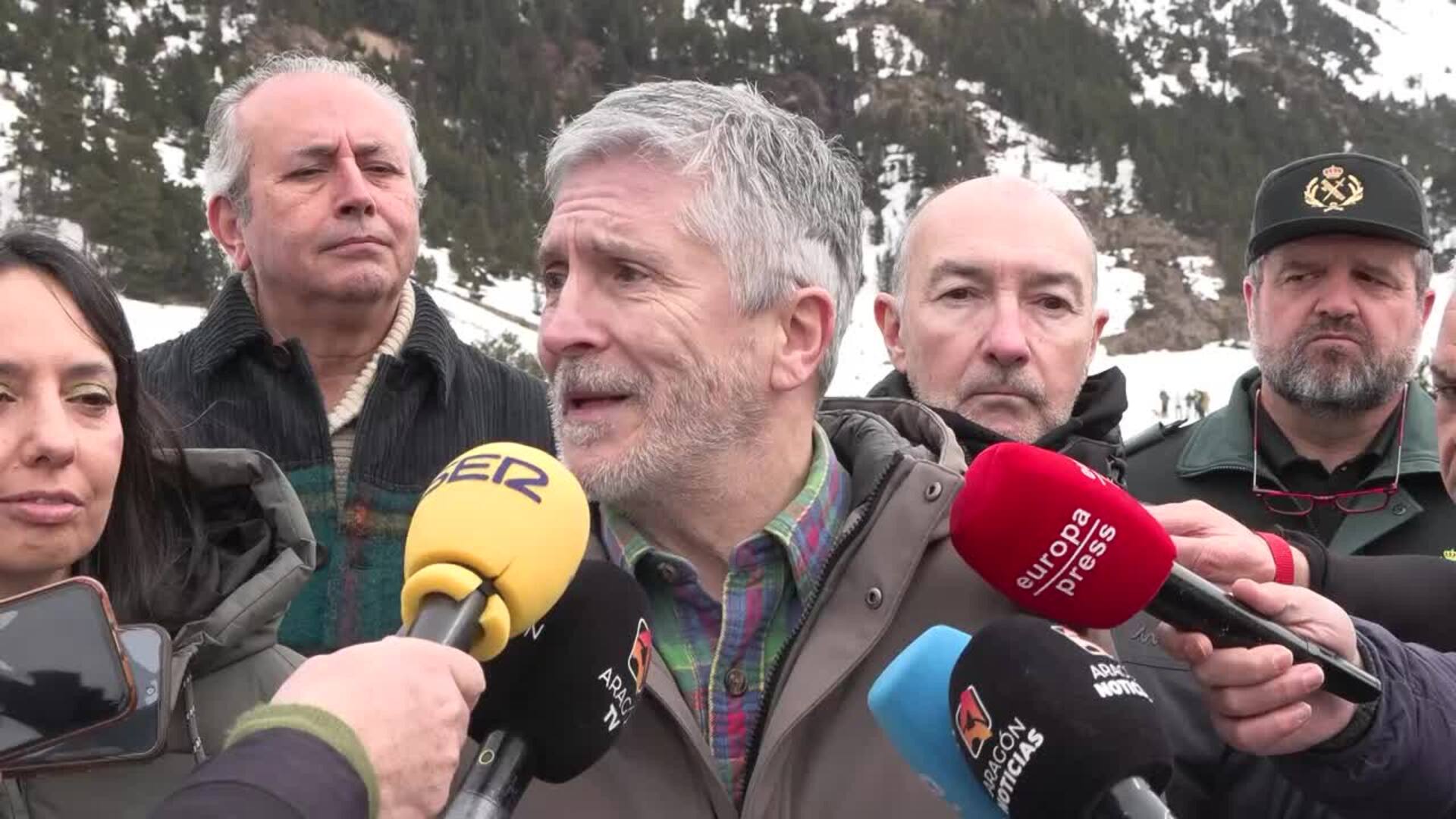 Marlaska seguirá dotando a los GREIM de "los medios necesarios"