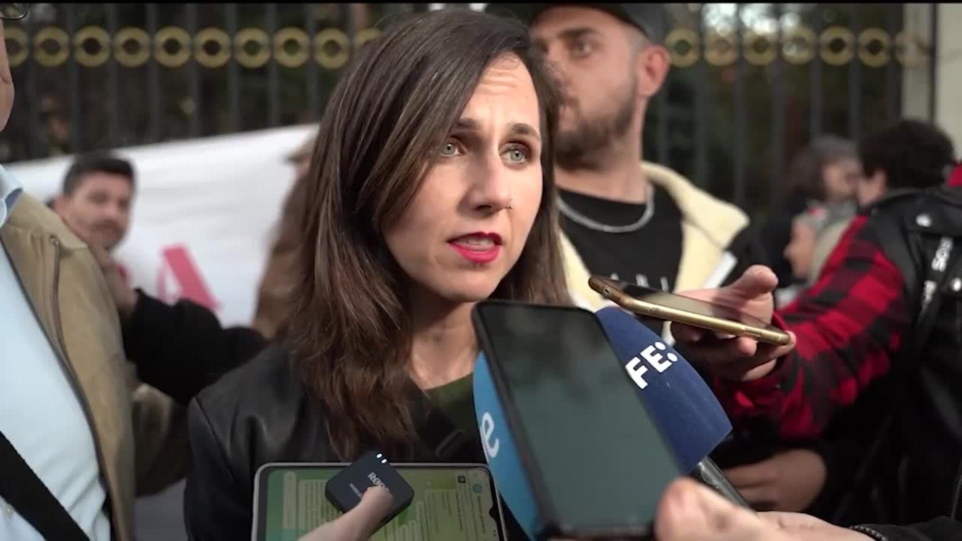 Belarra critica que el Gobierno esté "tomando bando" en el conflicto en Oriente Próximo