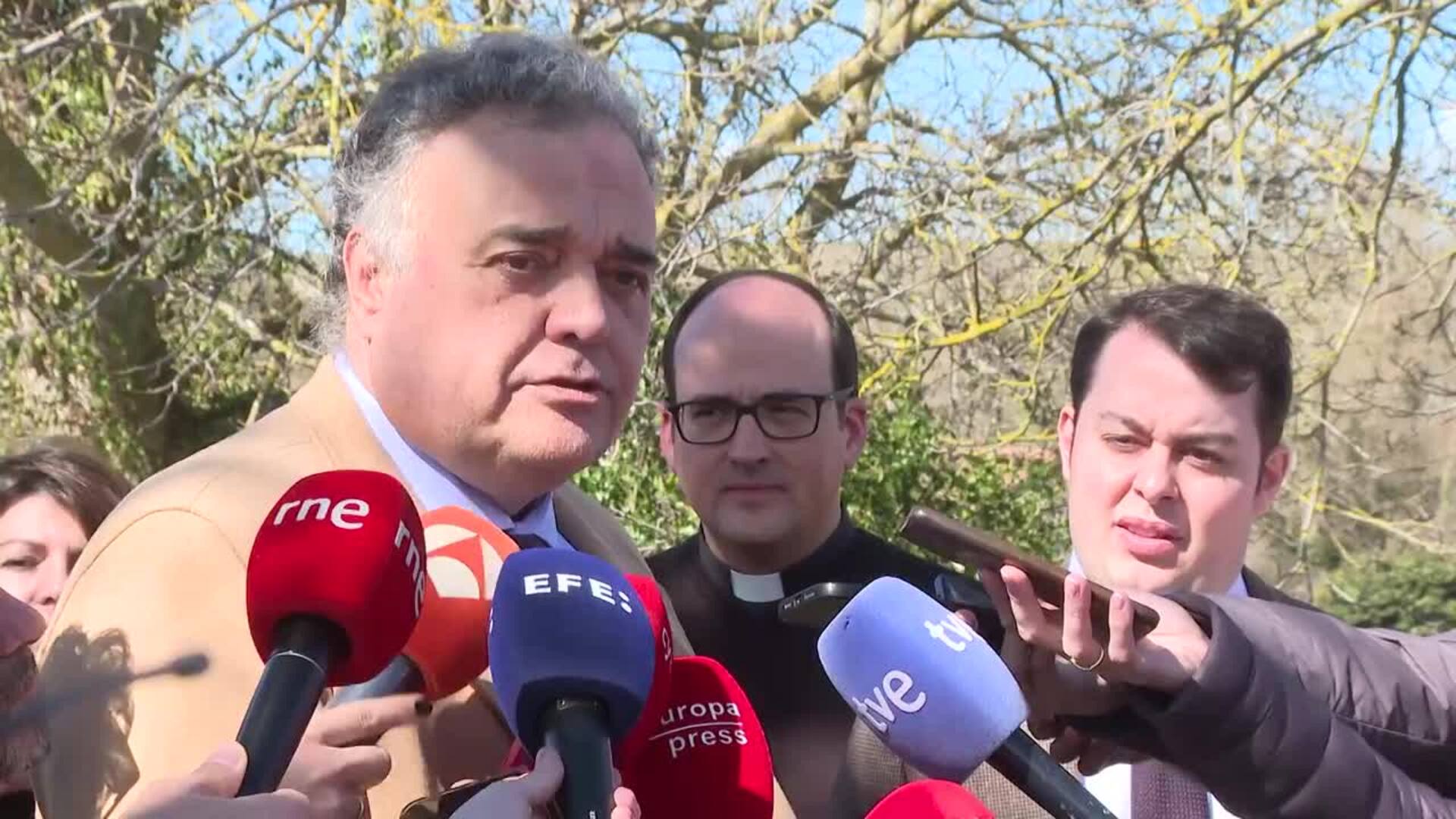 Entregadas las llaves del monasterio de Belorado, del que "faltan muchas cosas"