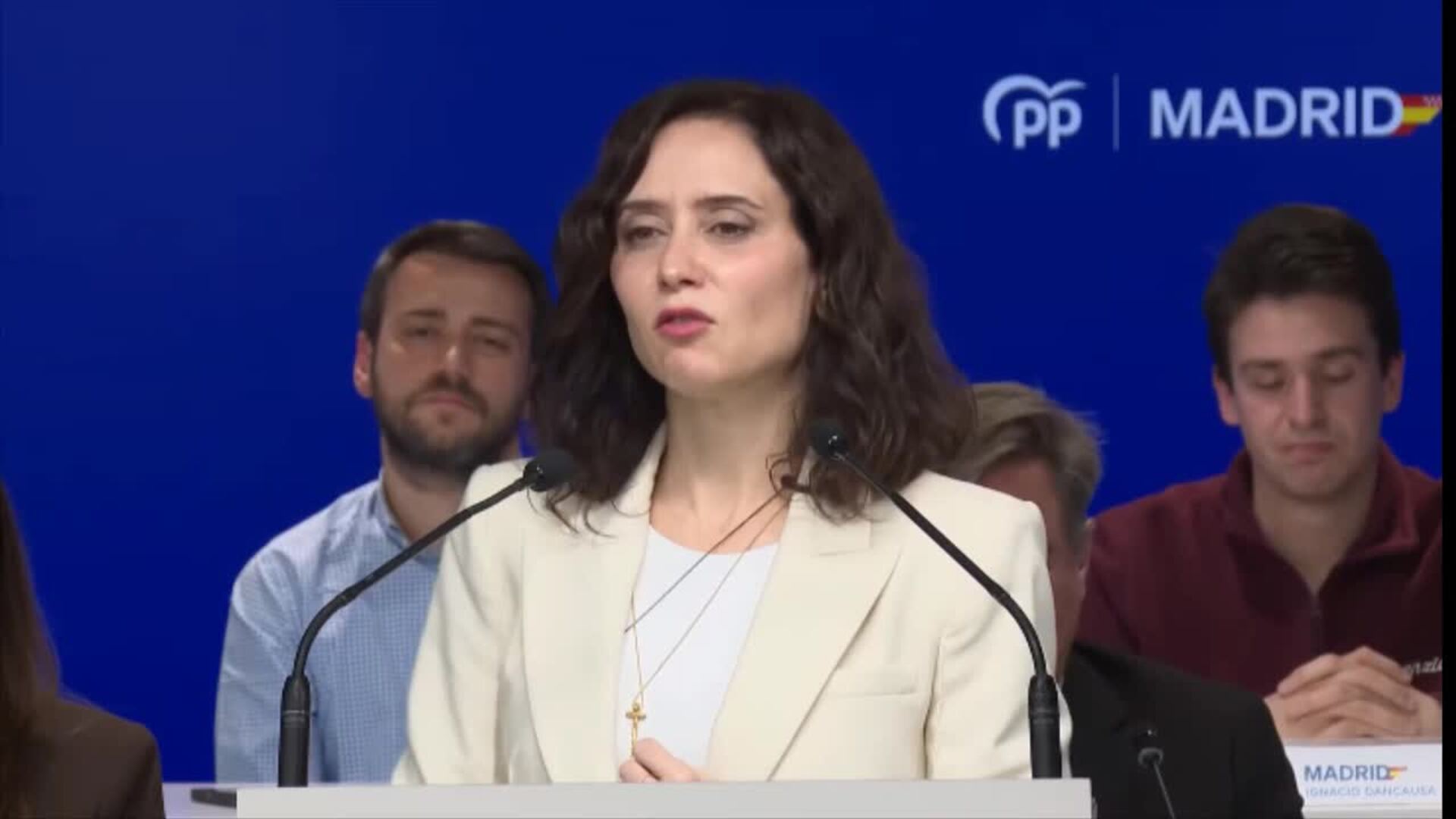 Ayuso acusa al Gobierno de promover "nacionalizaciones masivas"