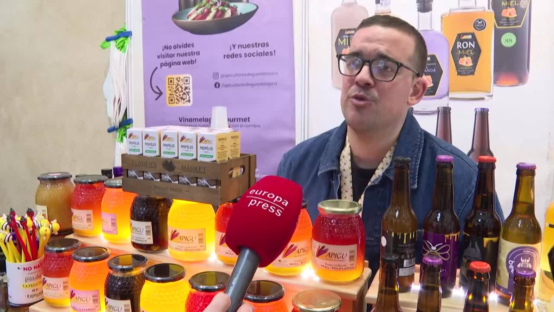 Miel de La Alcarria saca pecho en Pastrana y afronta los retos de la guerra o Mercosur