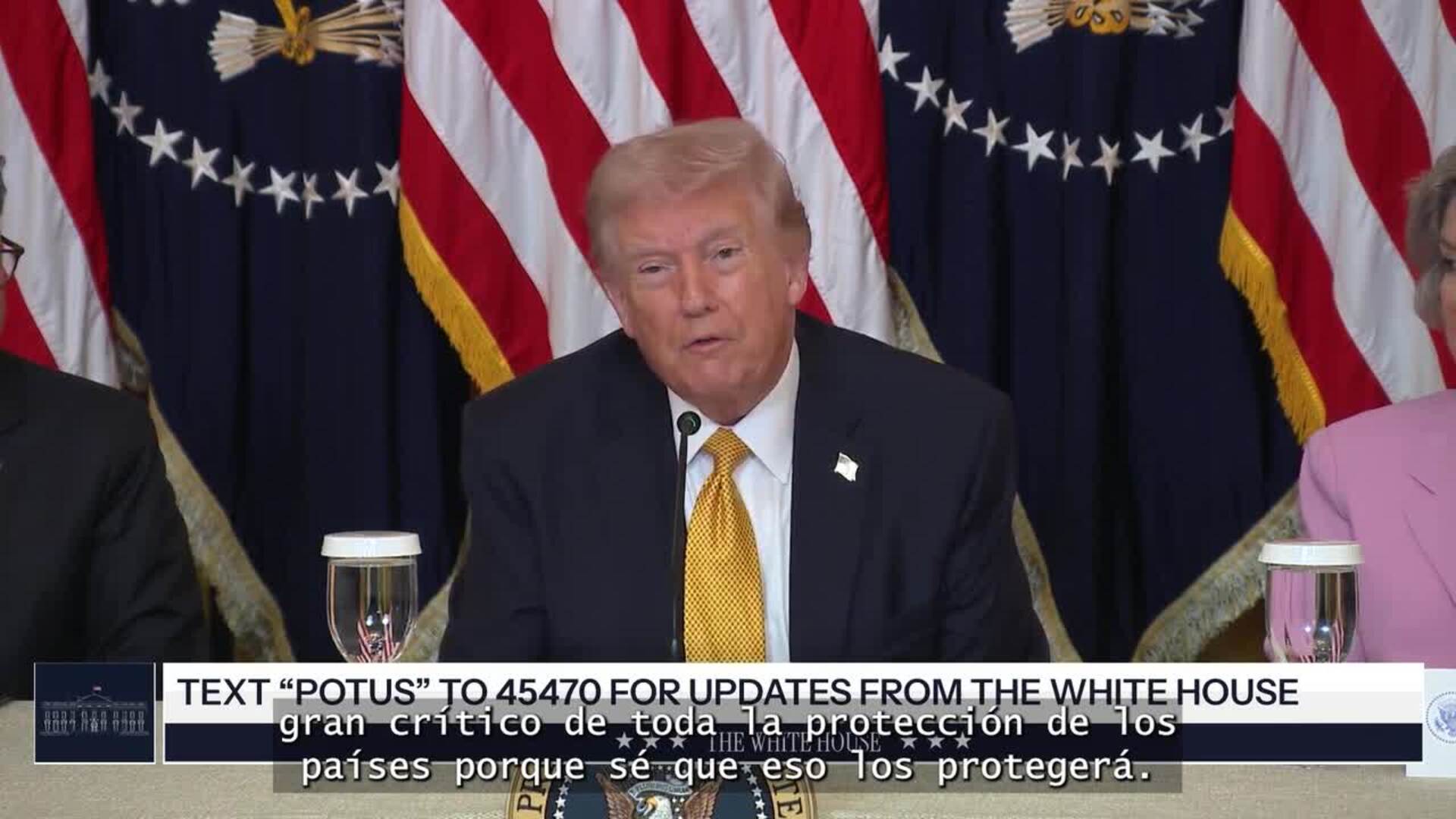 Trump critica la falta de "entusiasmo" de aliados de implicarse en una misión "menor" en Ormuz