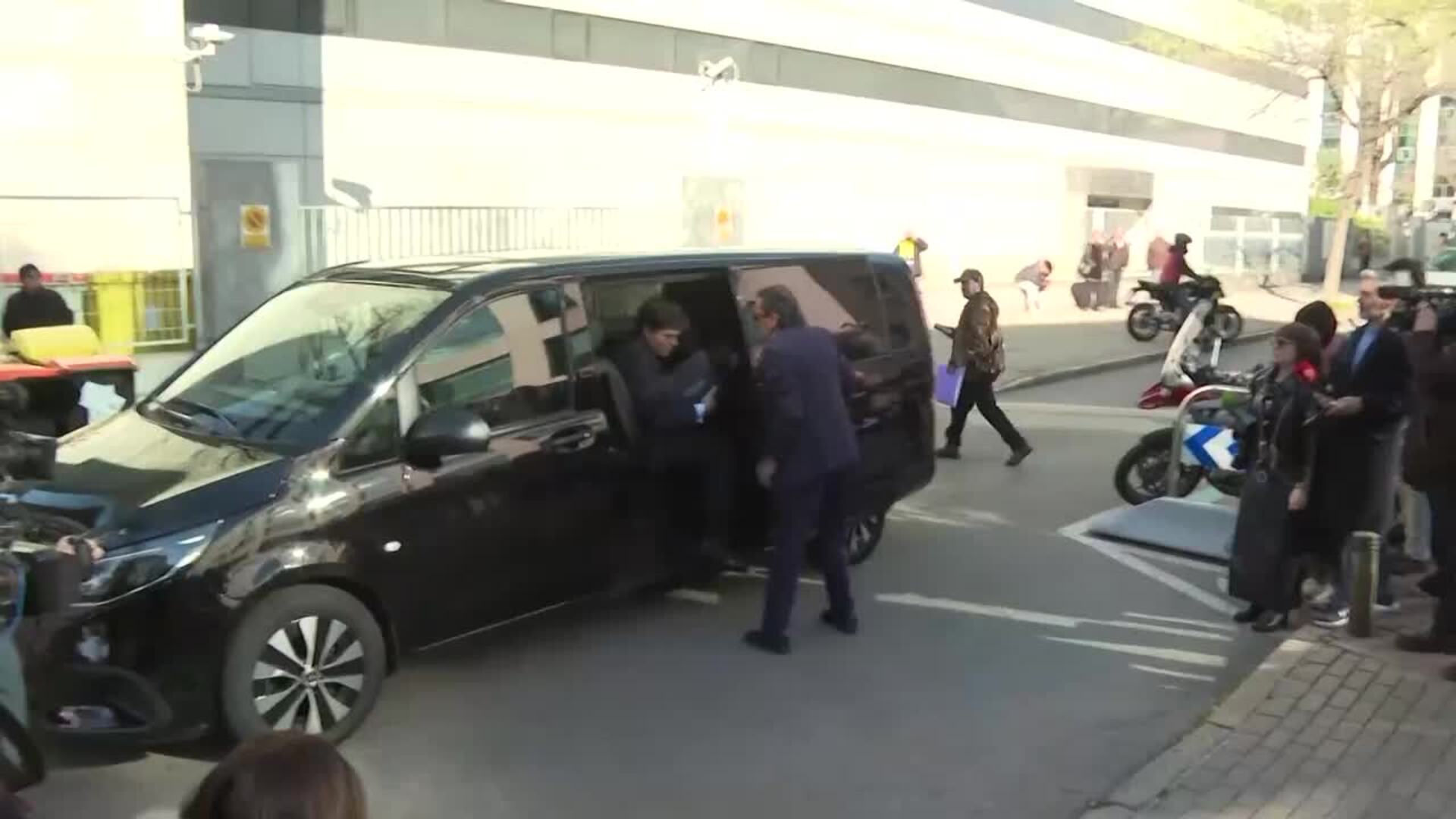 El exDAO de la Policía acude al juzgado de Violencia sobre la Mujer Número 8 de Madrid