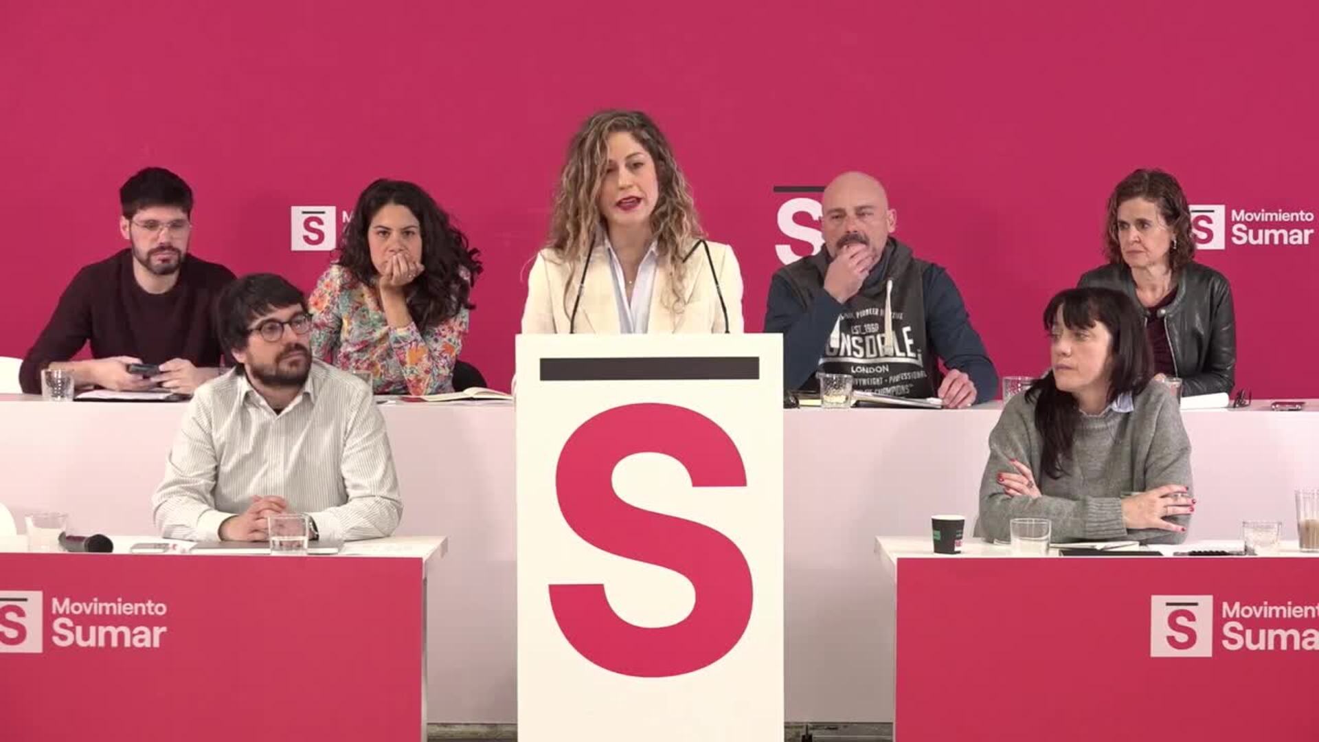 Sumar: "Sin nosotros lo que hay son giros a la derecha"