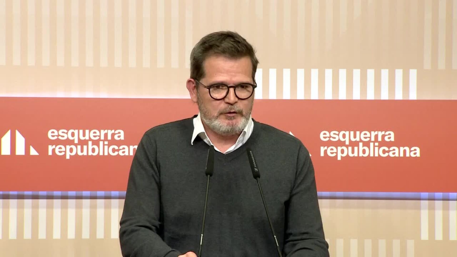 Albert (ERC) condiciona los Presupuestos a ganar "espacios de soberanía" y rechaza calendarios