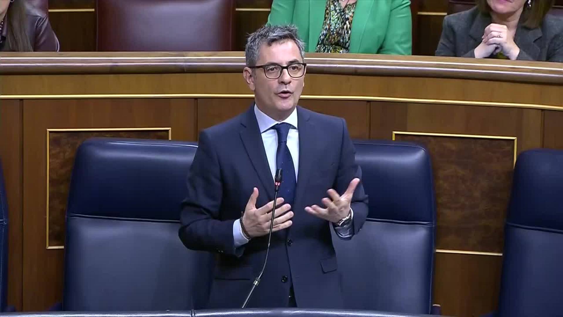 Bolaños augura un Gobierno "reaccionario" de PP y Vox en Extremadura